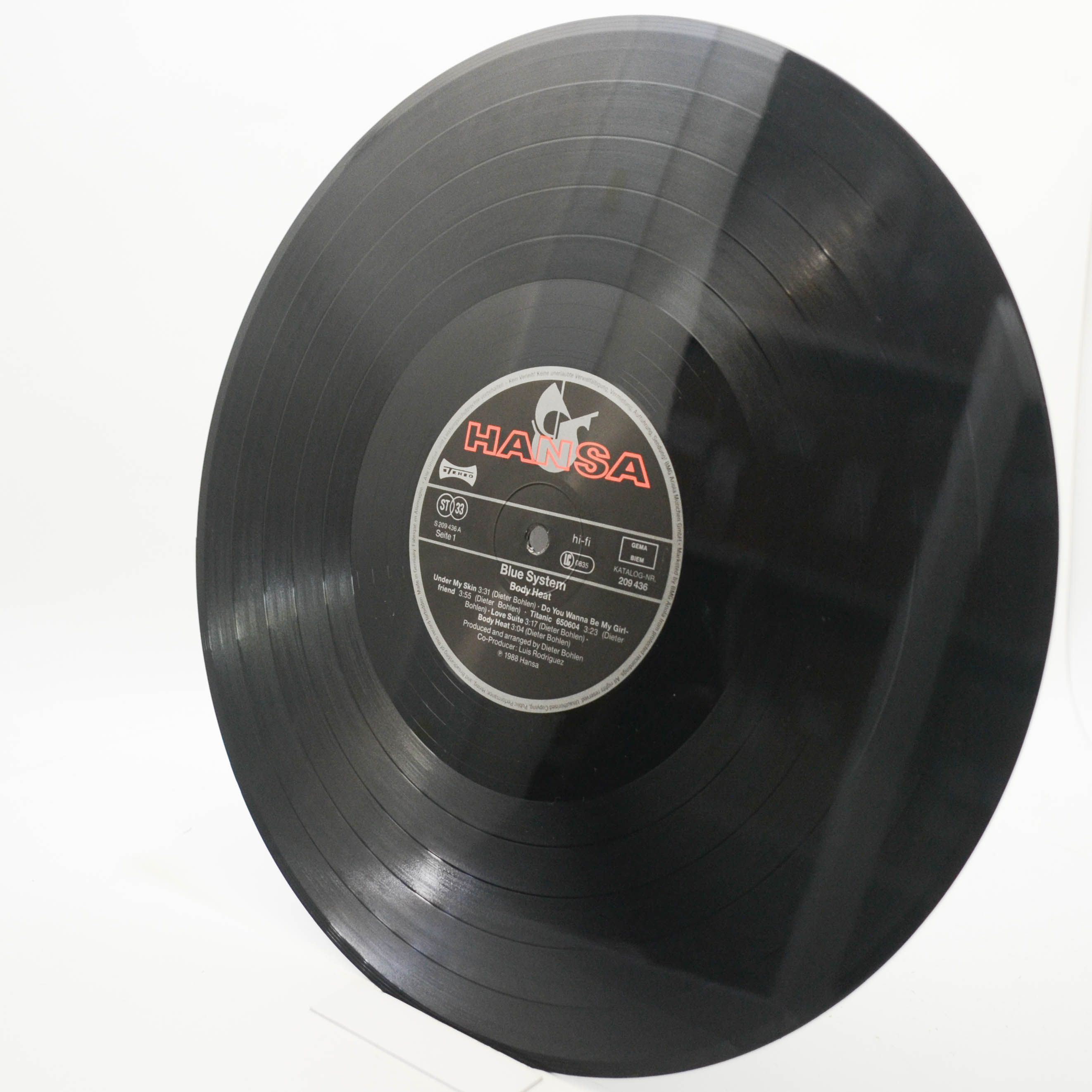 Blue System — Body Heat, 1988