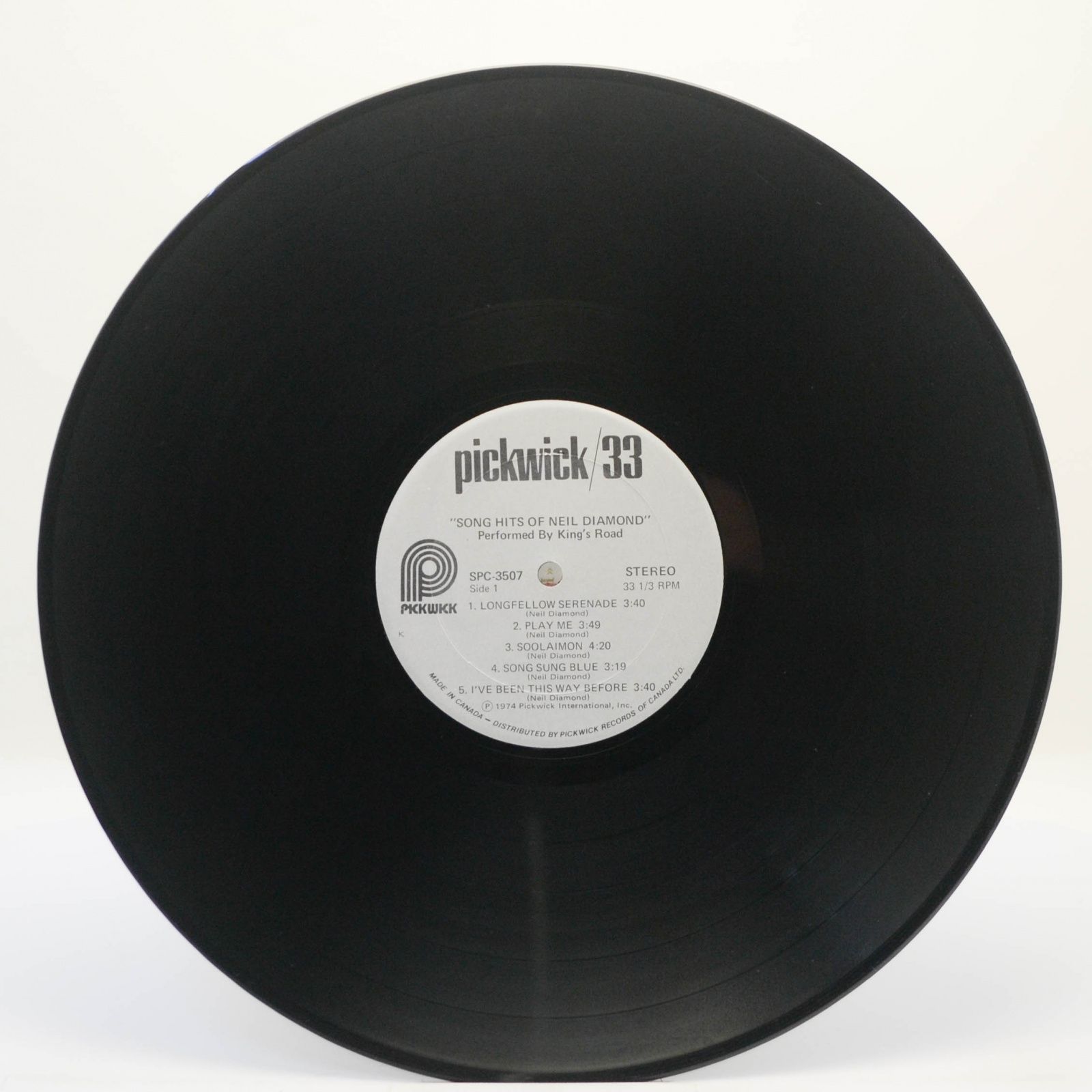 King's Road — Song Hits Of Neil Diamond, 1974