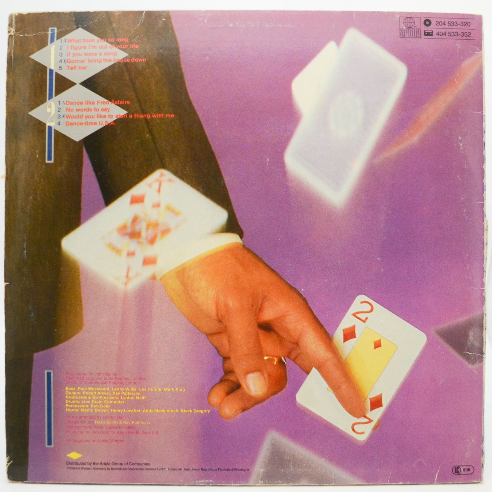 Delegation — Deuces High, 1982