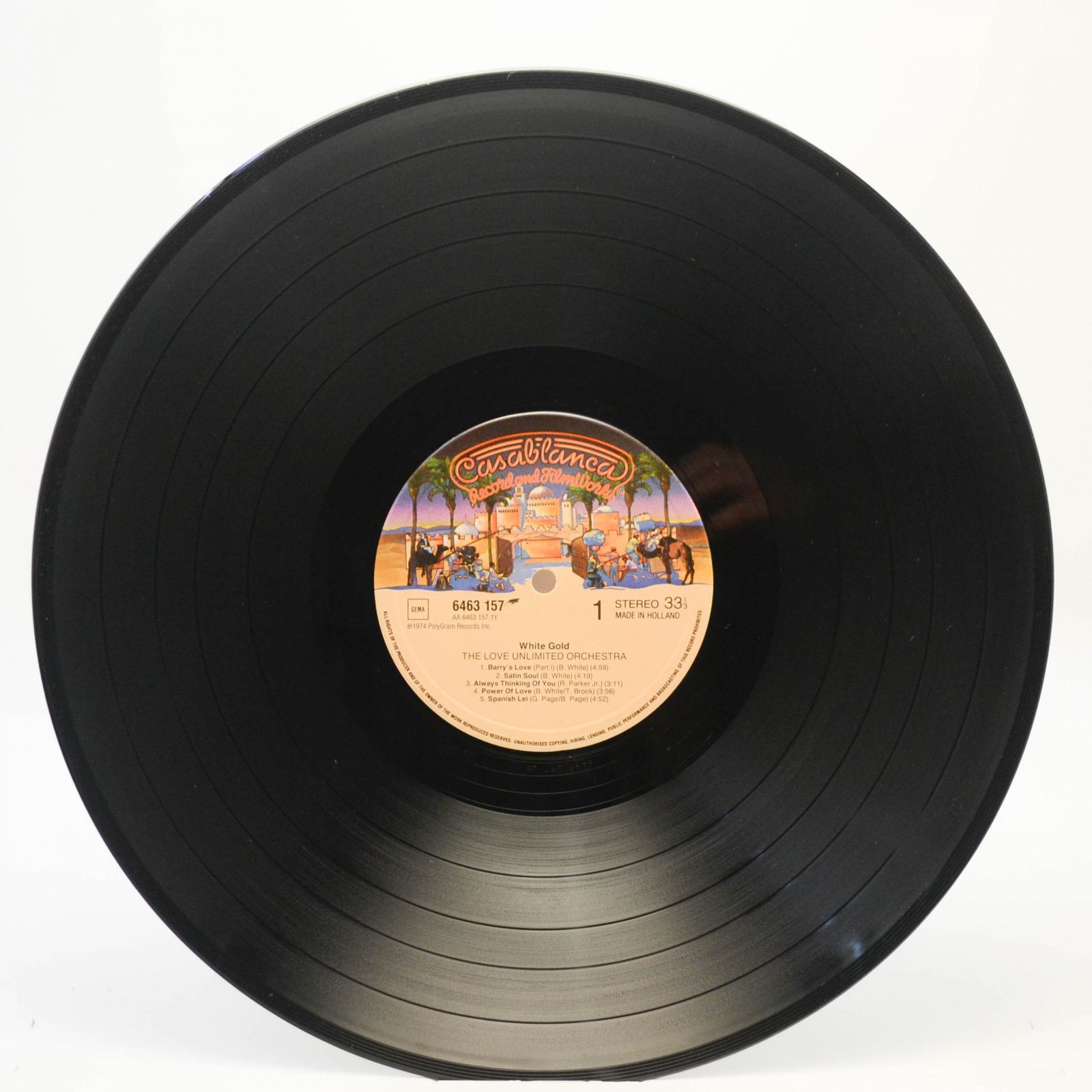 Love Unlimited Orchestra — White Gold, 1974