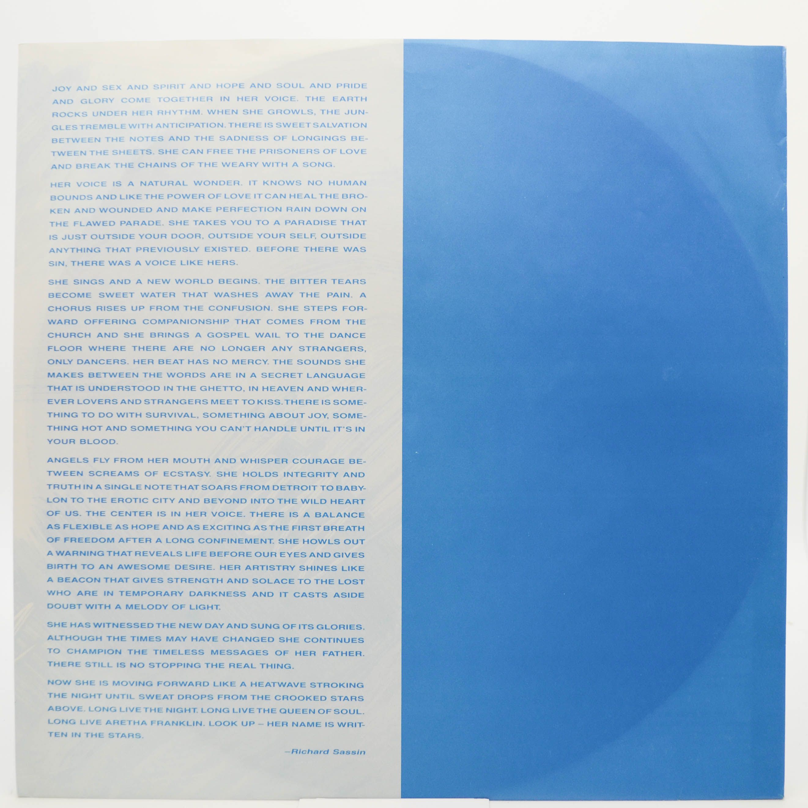 Aretha Franklin — Through The Storm, 1989