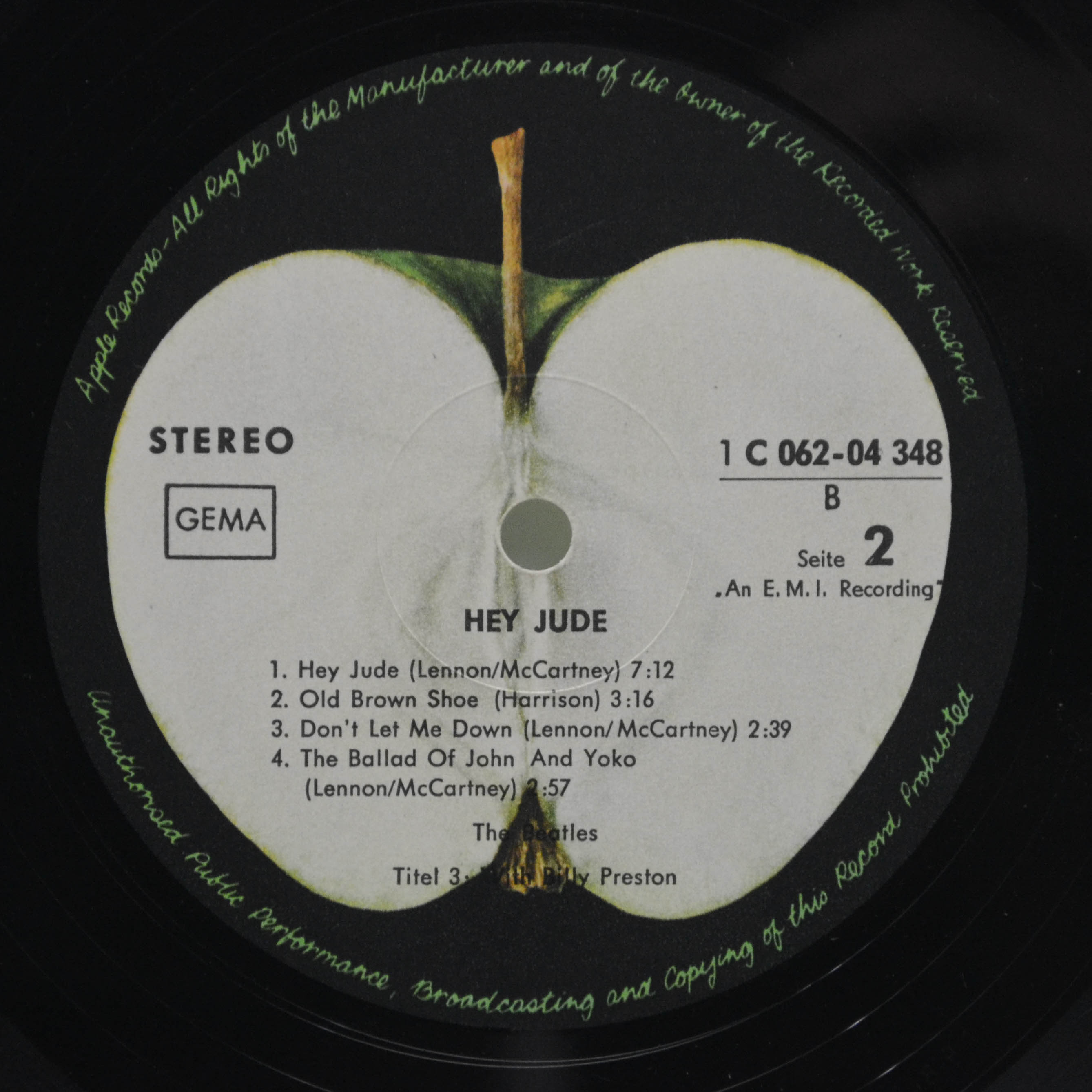 Beatles — Hey Jude, 1970