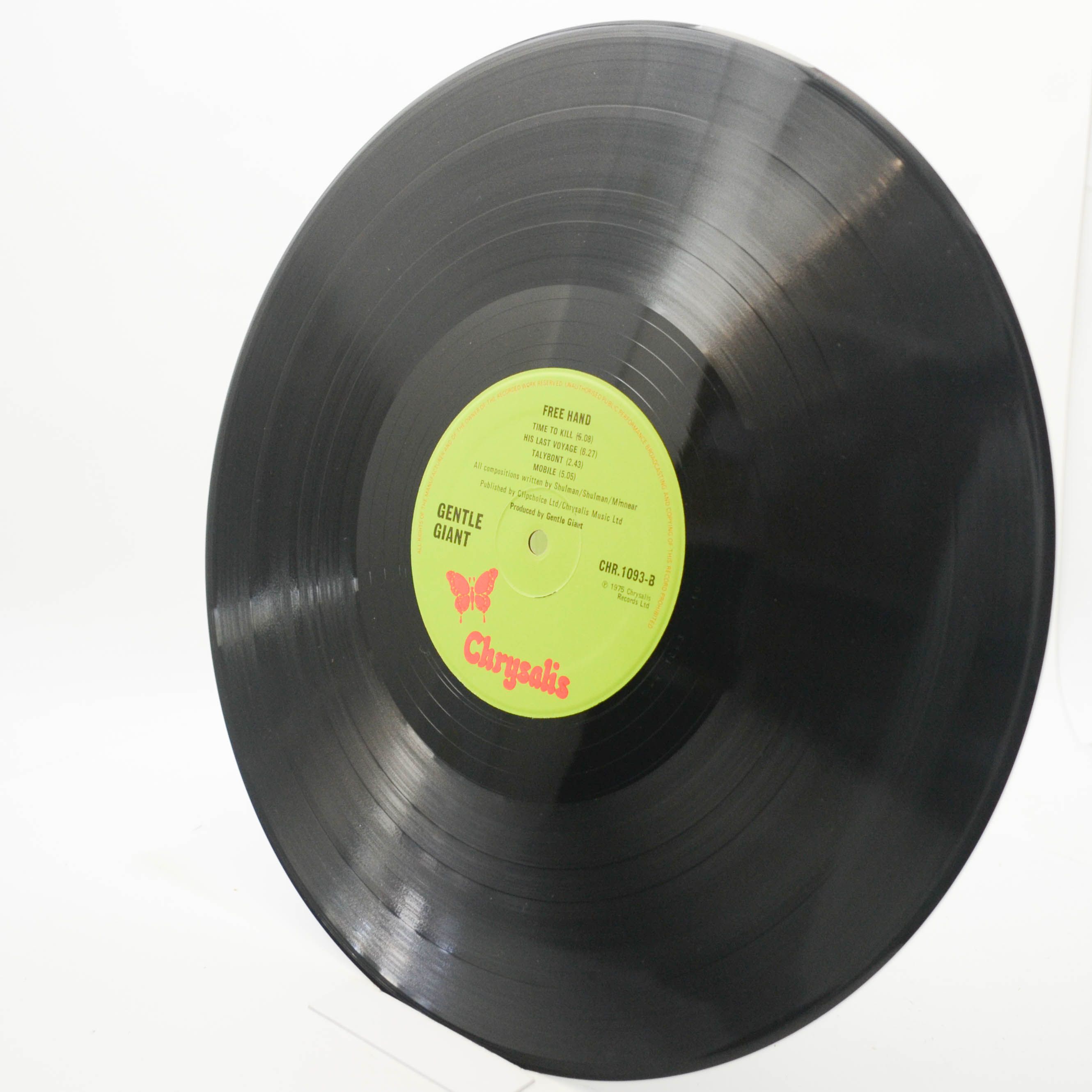 Gentle Giant — Free Hand (1-st, UK), 1975