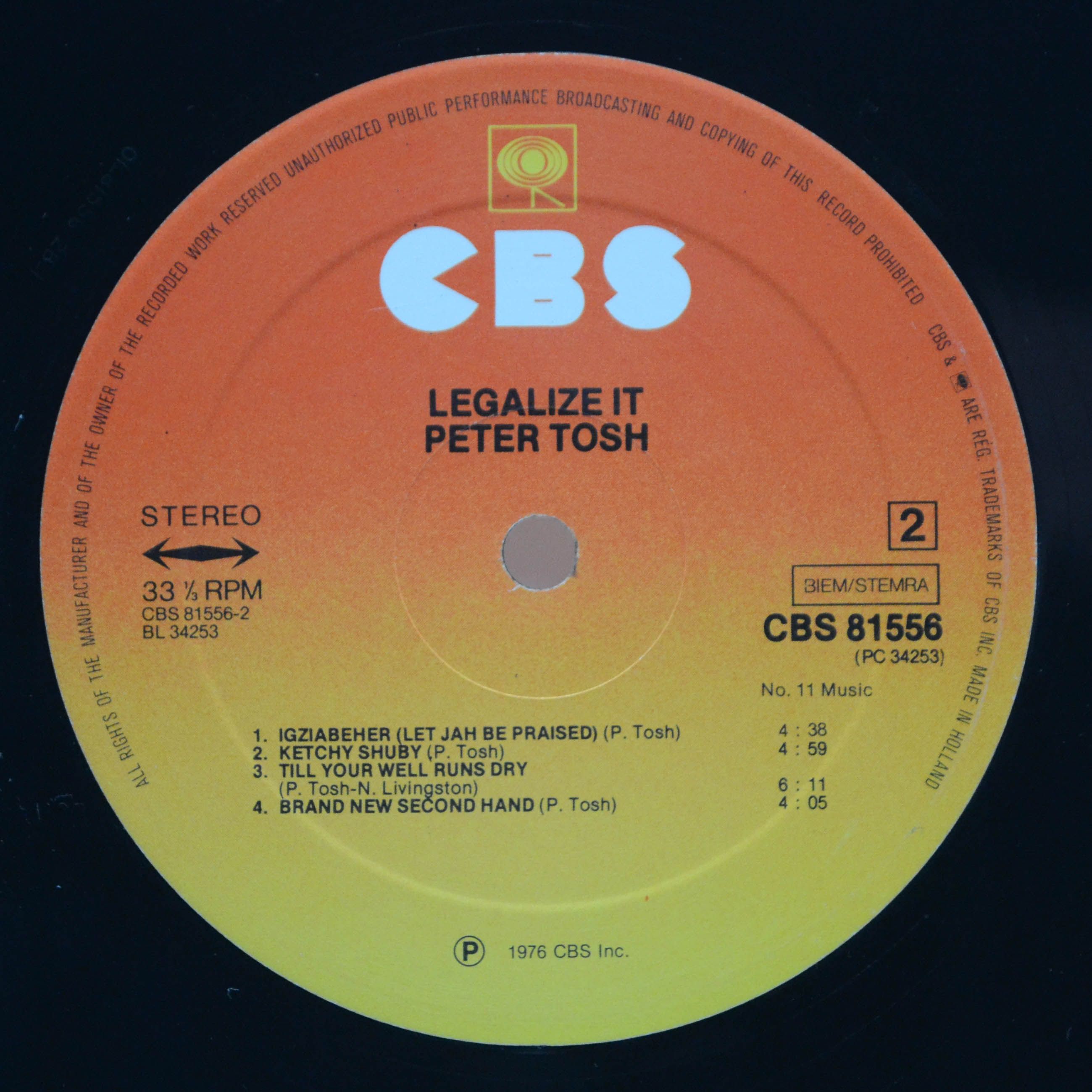 Peter Tosh — Legalize It, 1976