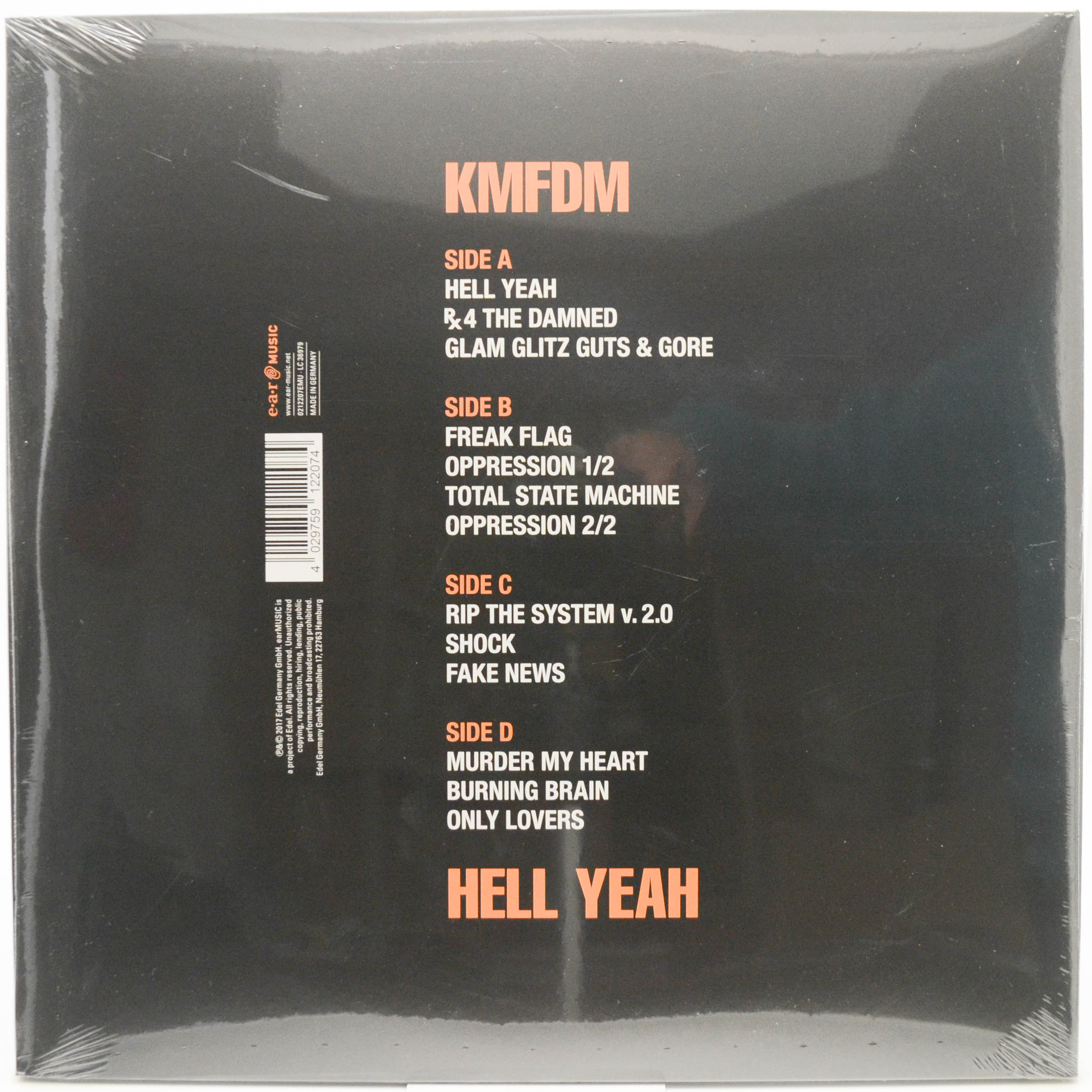 KMFDM — Hell Yeah (2LP), 2017