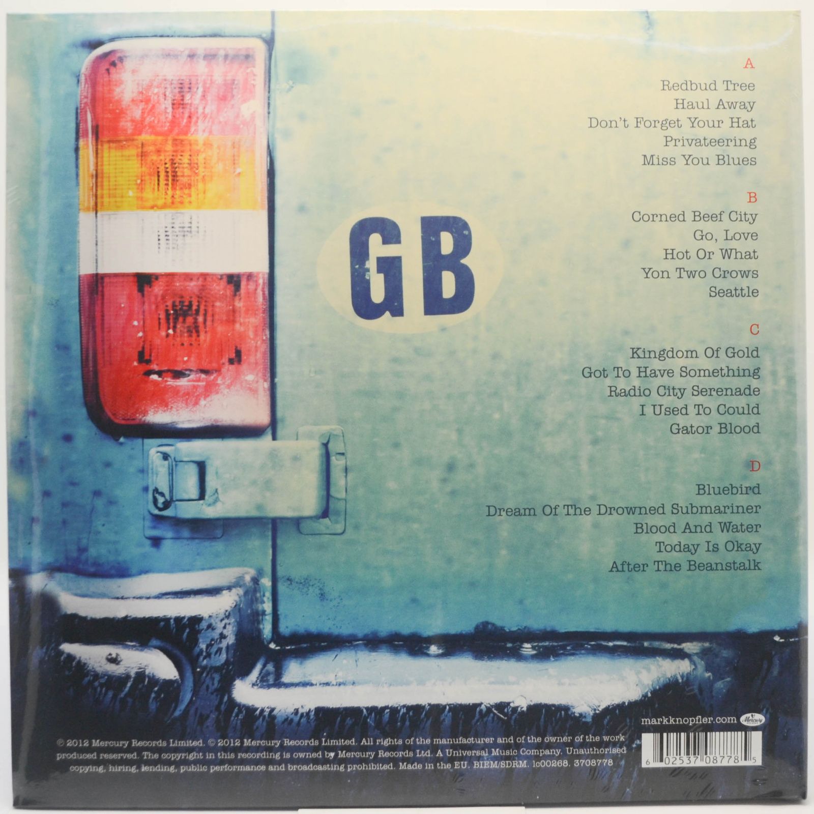 Mark Knopfler — Privateering (2LP), 2012