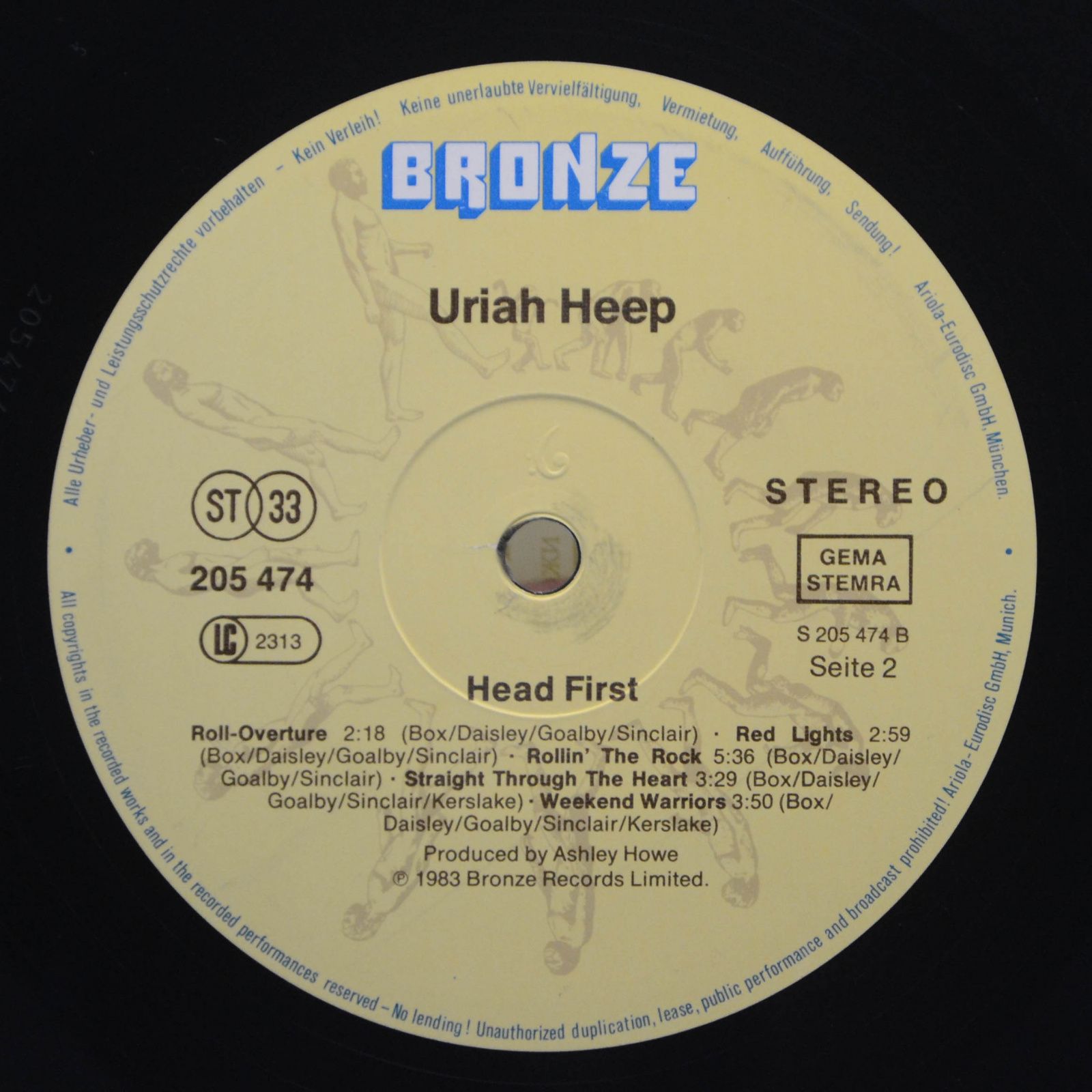 Uriah Heep — Head First, 1983