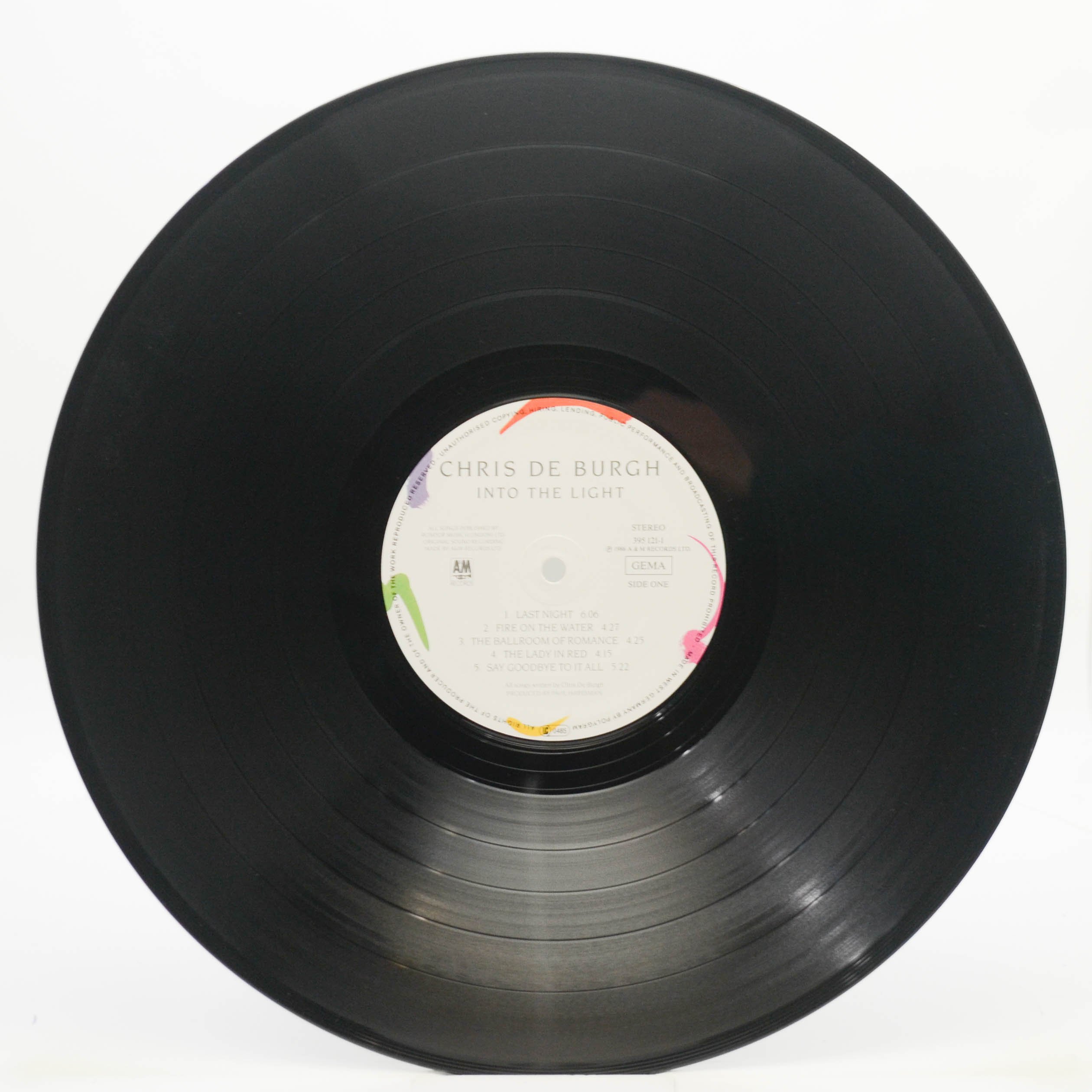 Chris de Burgh — Into The Light, 1986