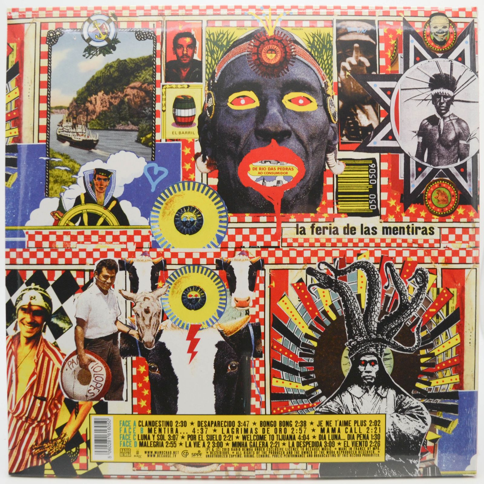 Manu Chao — Clandestino (2LP, France), 1998