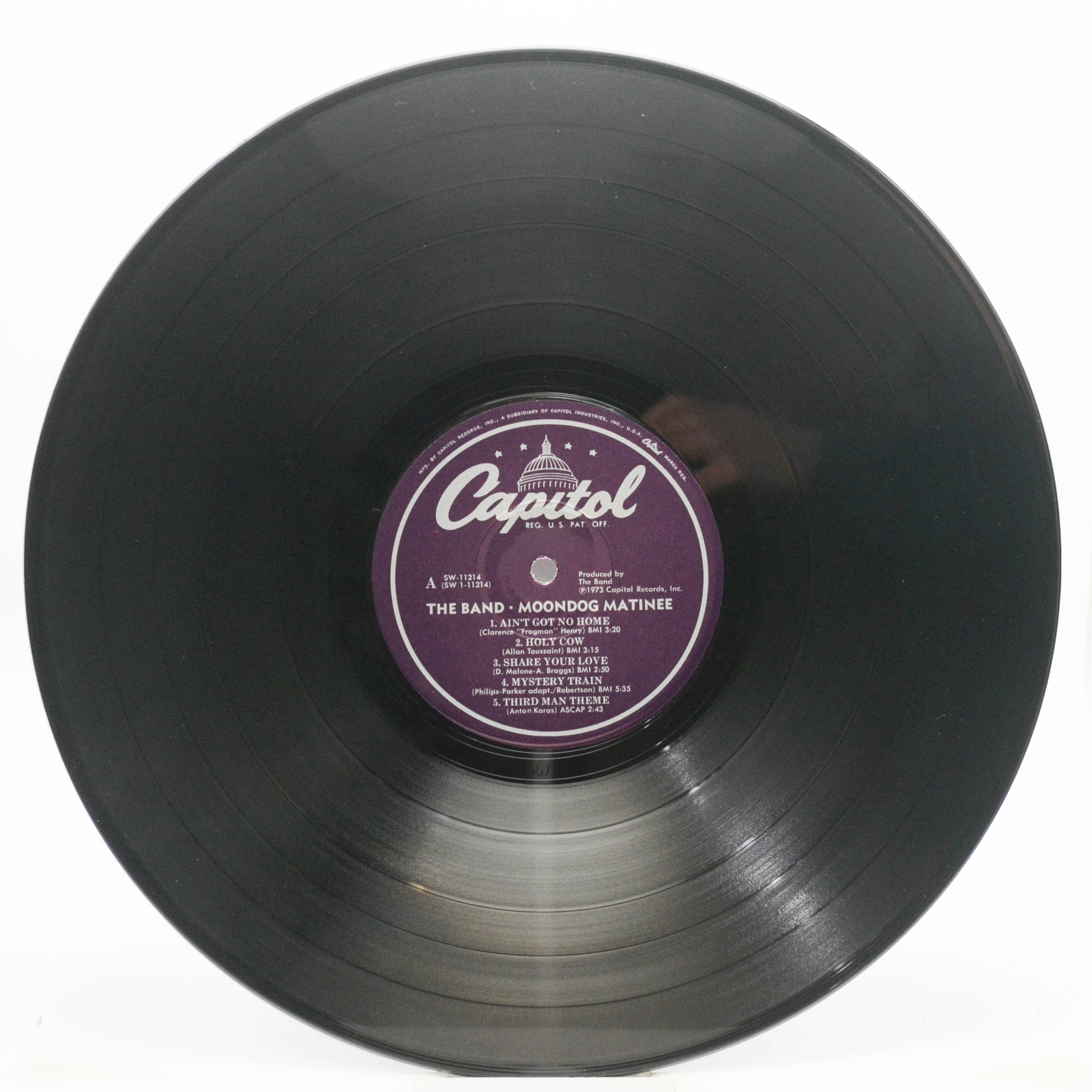 Band — Moondog Matinee (1-st, USA), 1973