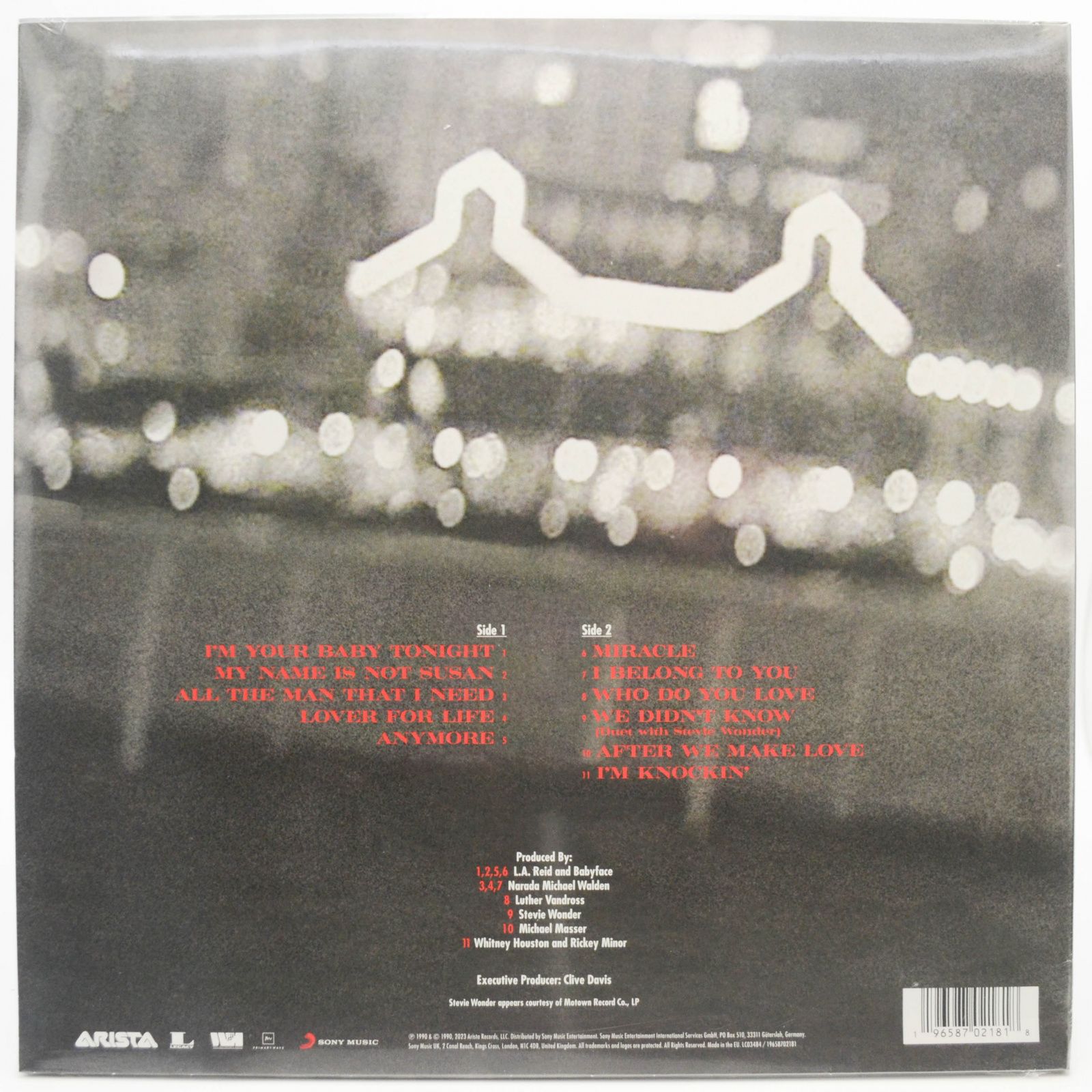 Whitney Houston — I'm Your Baby Tonight, 1990