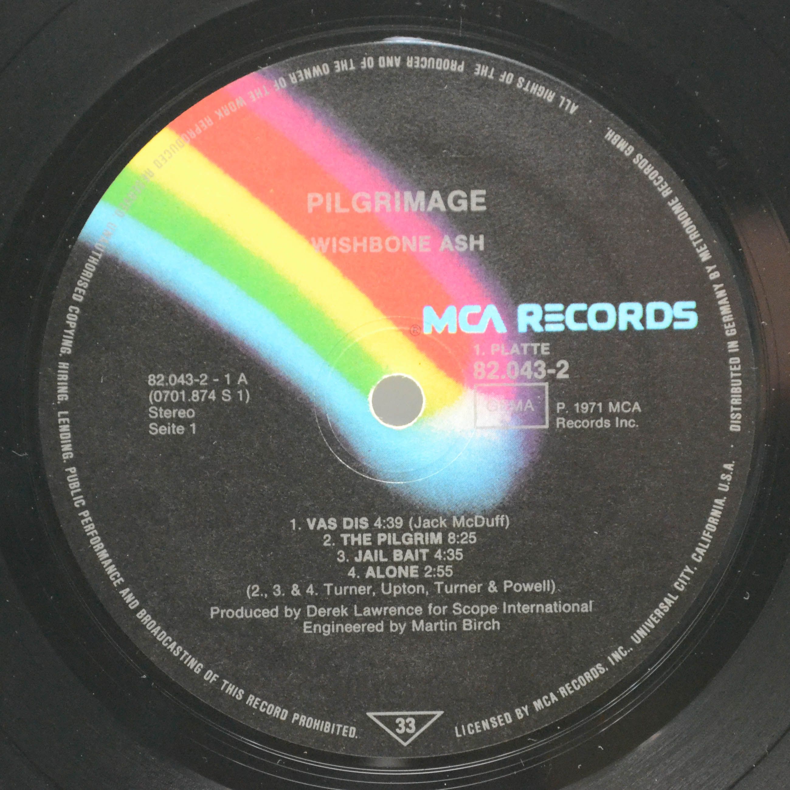 Wishbone Ash — Pilgrimage / Argus (2LP), 1974