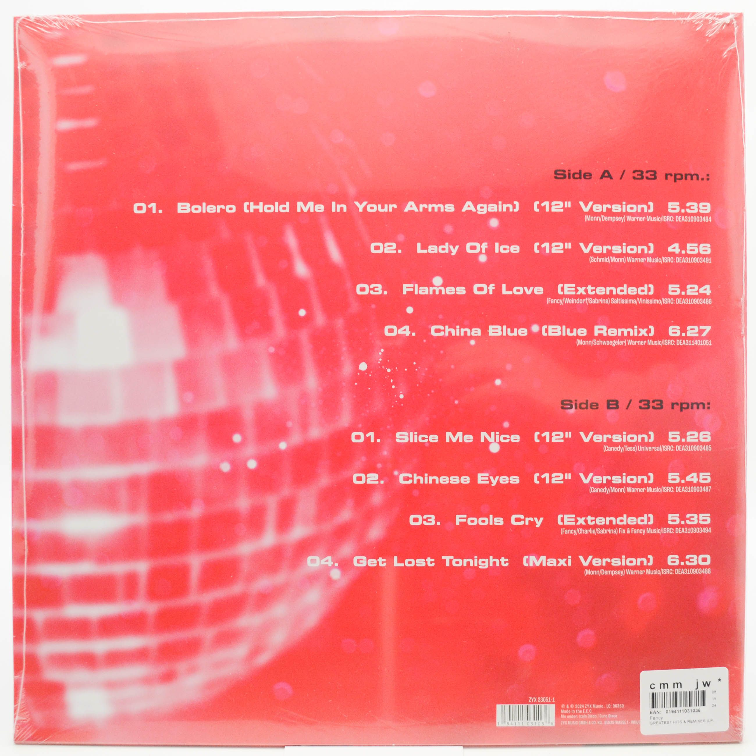 Fancy — Greatest Hits & Remixes, 2024