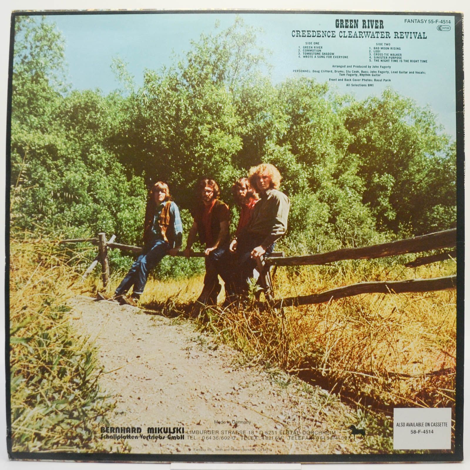 Creedence Clearwater Revival — Green River, 1969