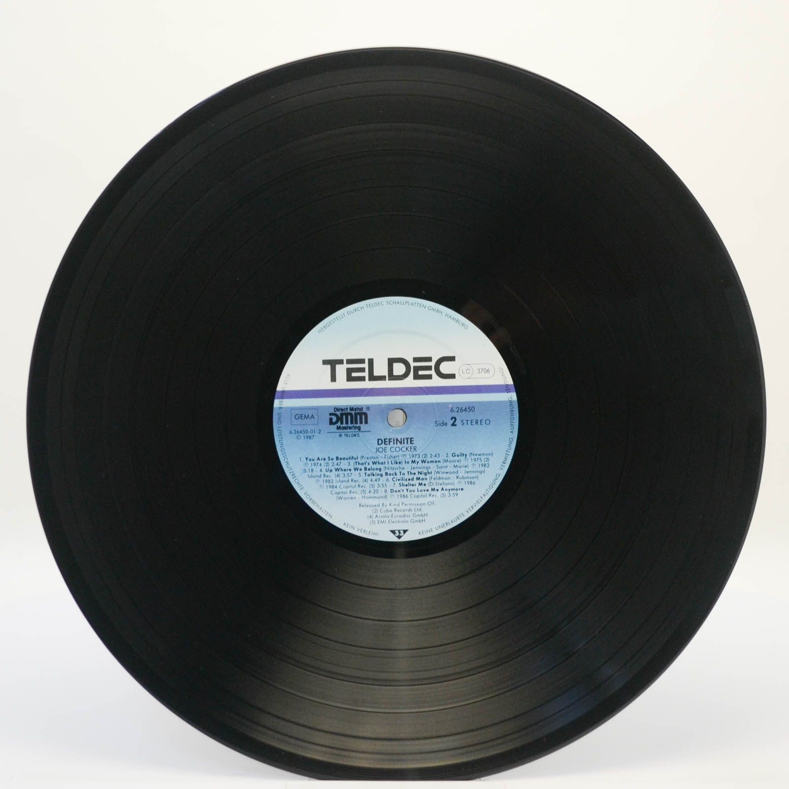 Joe Cocker — Definite 1964-1986, 1987