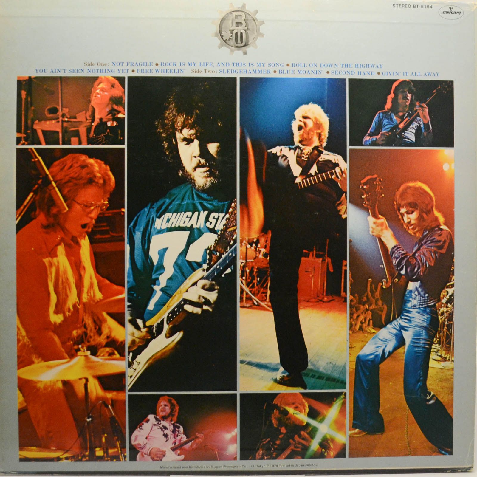 Bachman-Turner Overdrive — Not Fragile, 1974