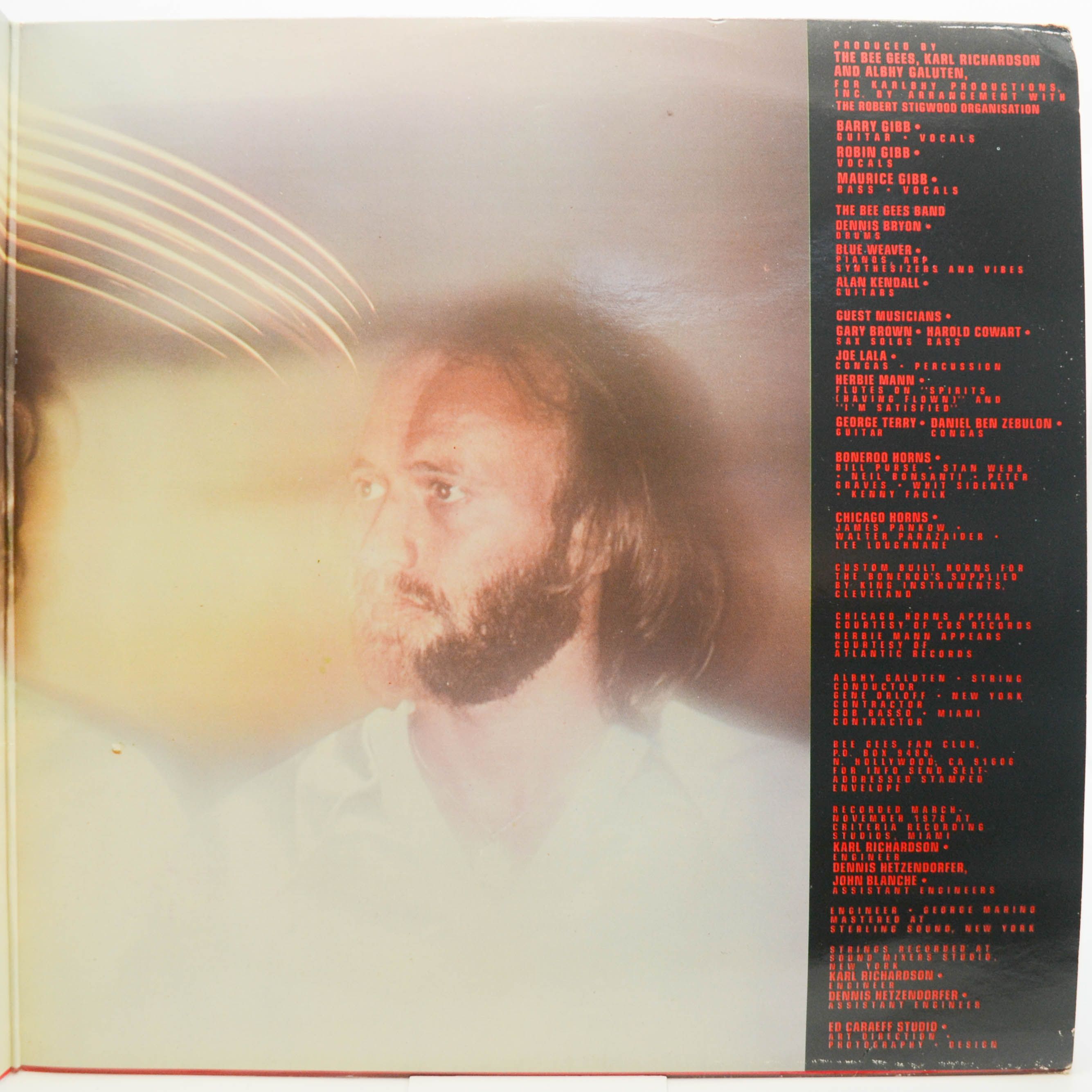 Bee Gees — Spirits Having Flown (USA), 1979