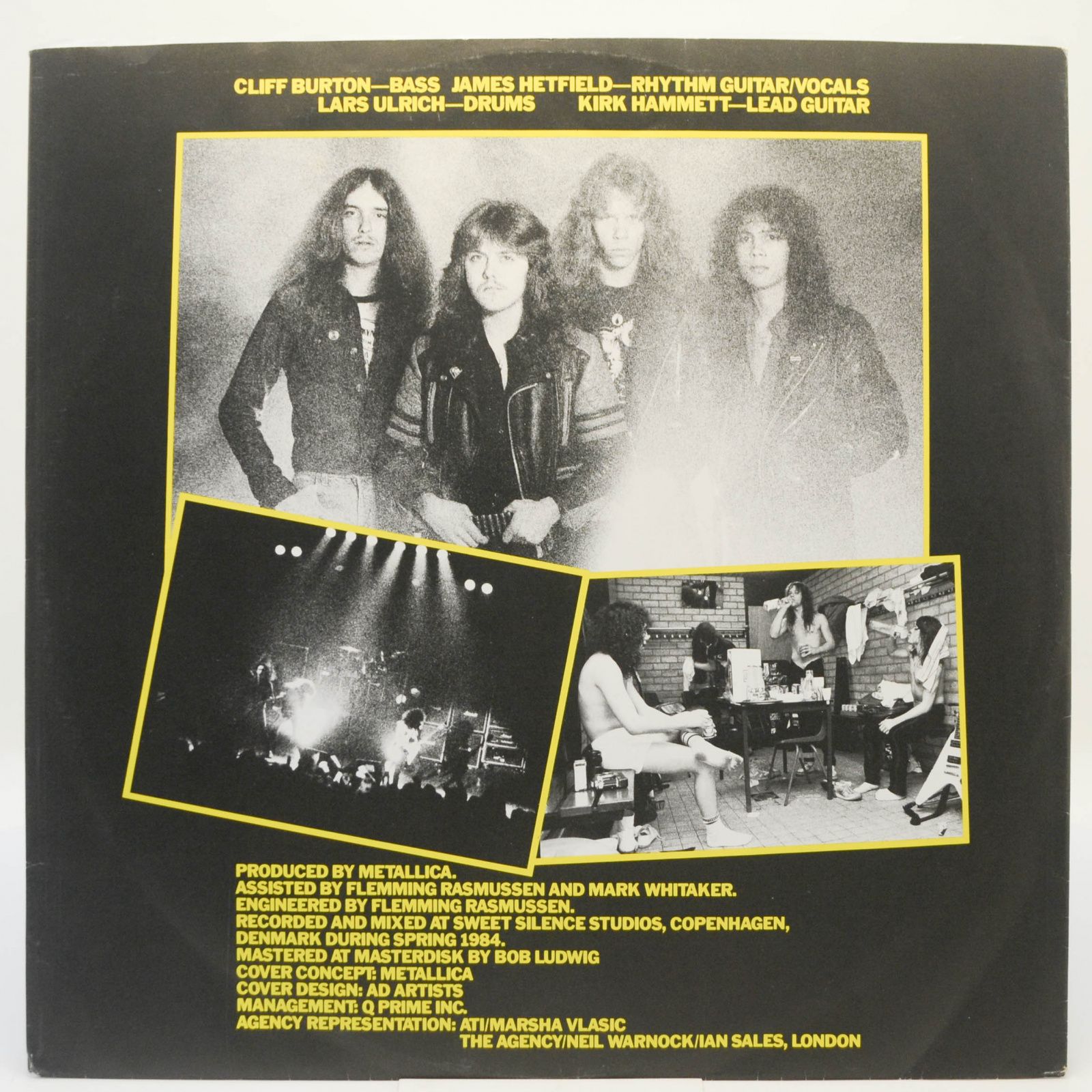 Metallica — Ride The Lightning, 1984