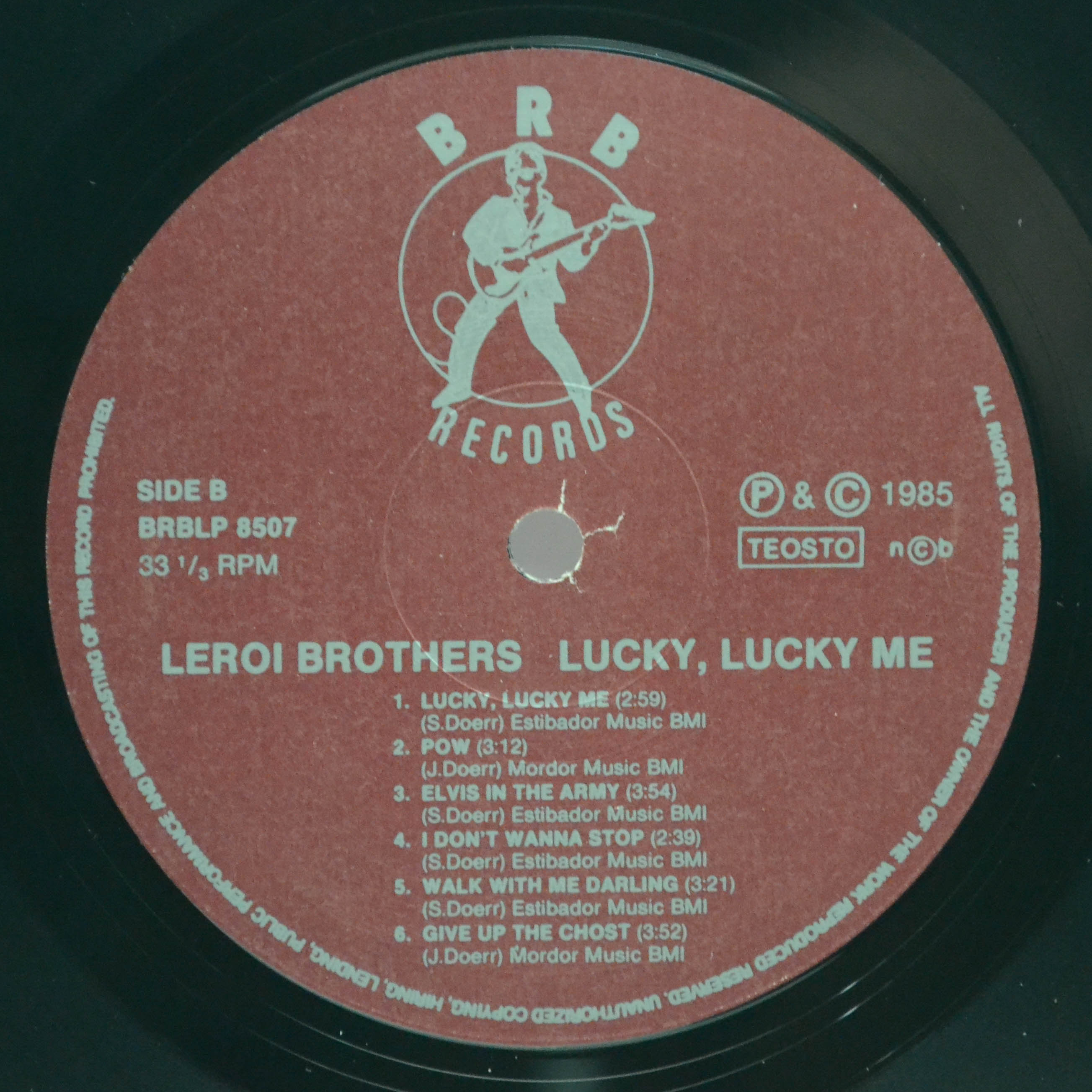 Leroi Brothers — Lucky Lucky Me, 1985