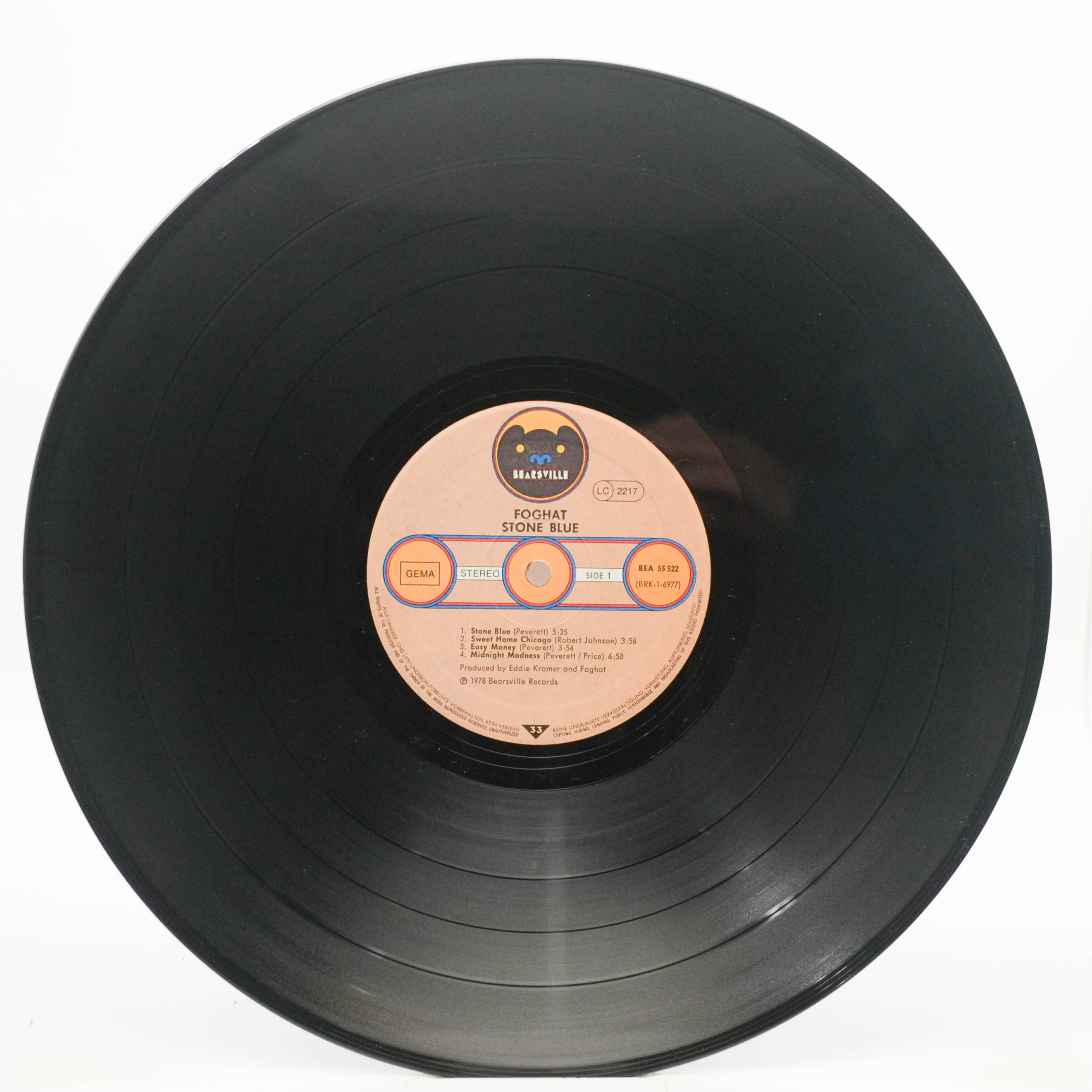 Foghat — Stone Blue, 1978