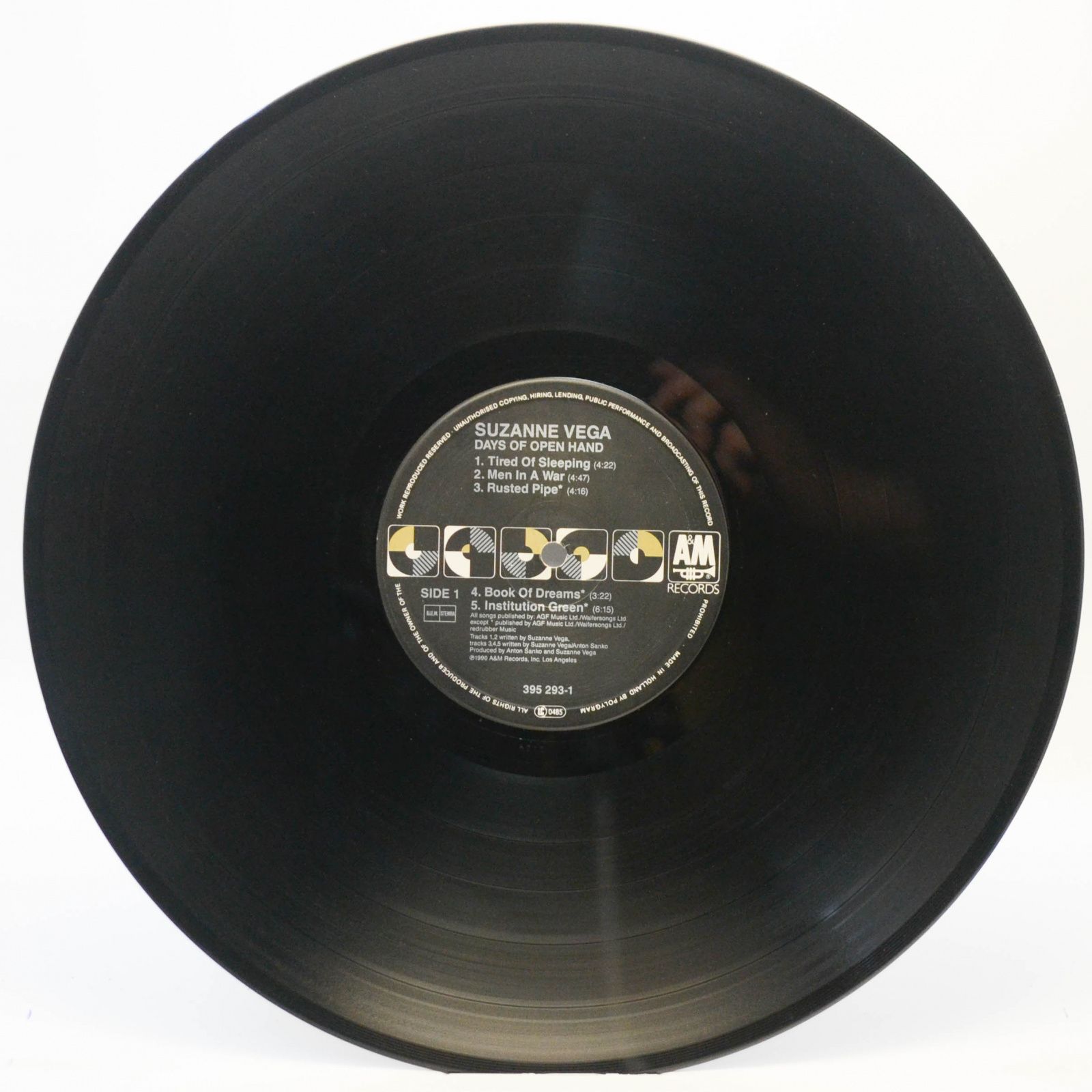 Suzanne Vega — Days Of Open Hand, 1990