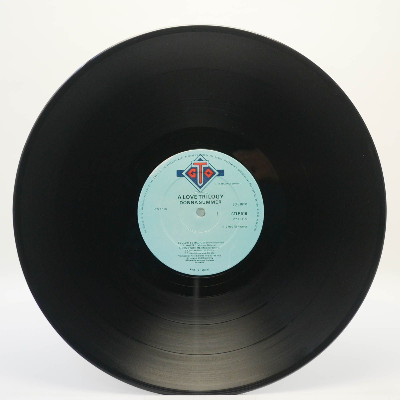 Donna Summer — A Love Trilogy (UK), 1976