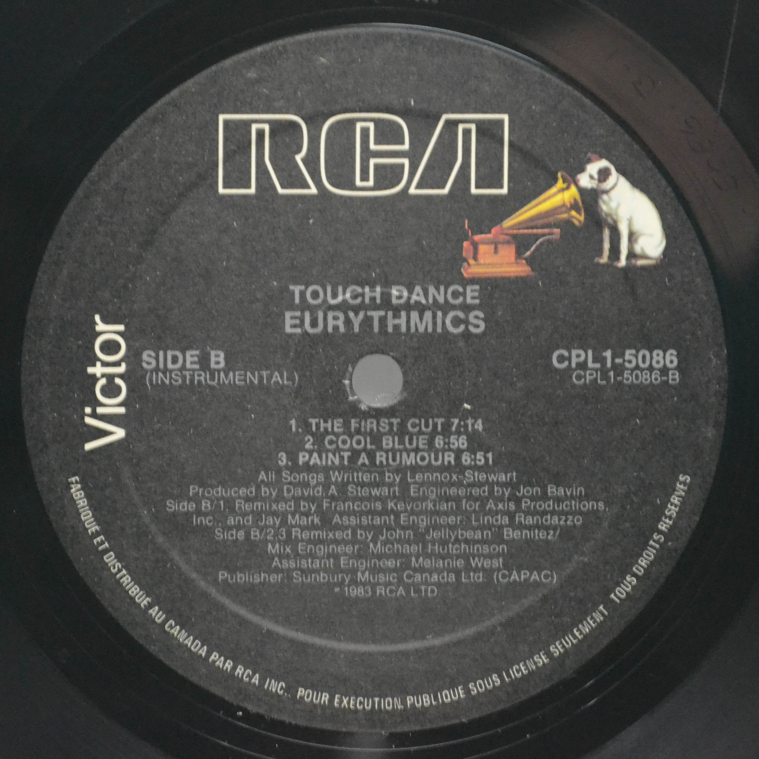 Eurythmics — Touch Dance, 1984