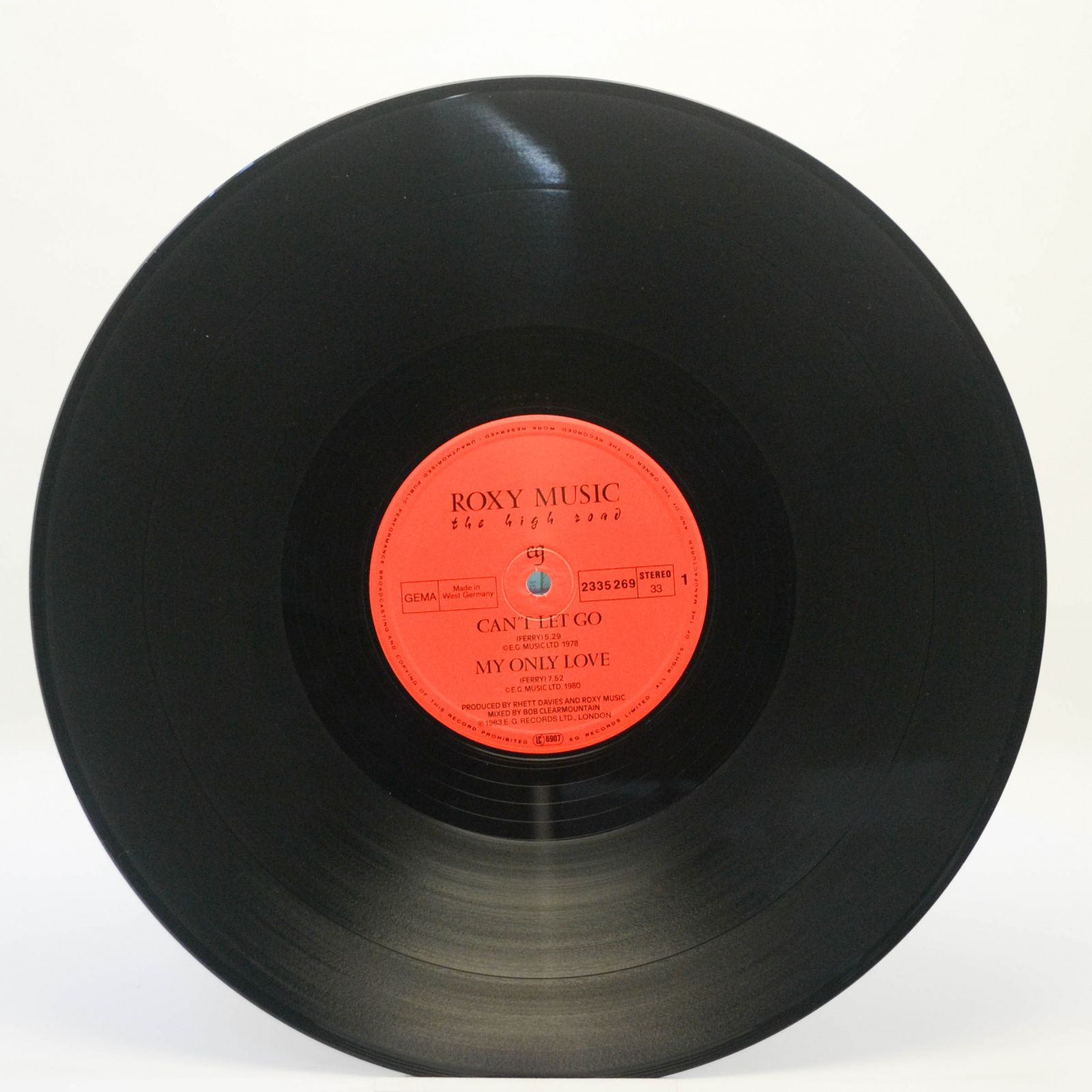 Roxy Music — The High Road, 1983