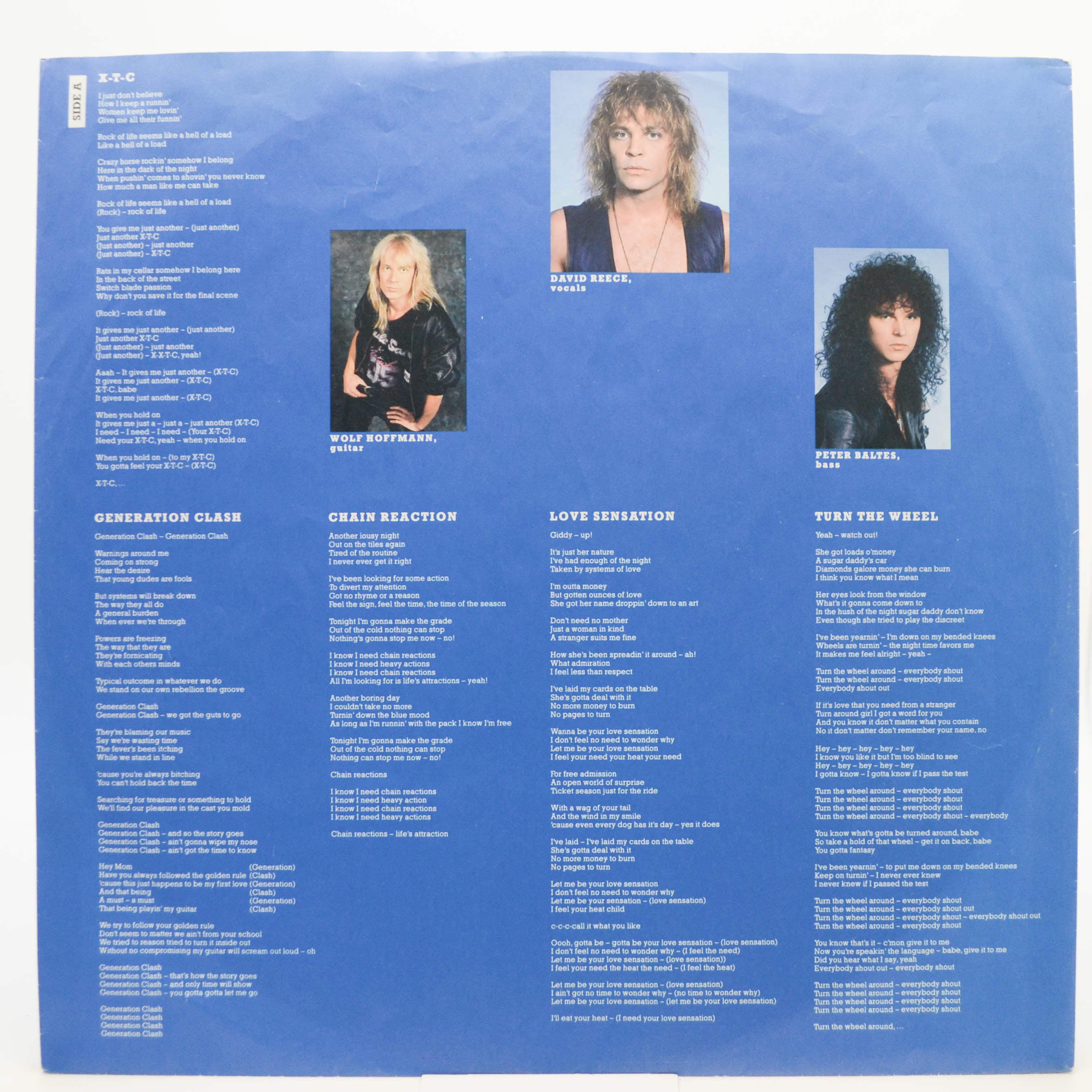 Accept — Eat The Heat, 1989