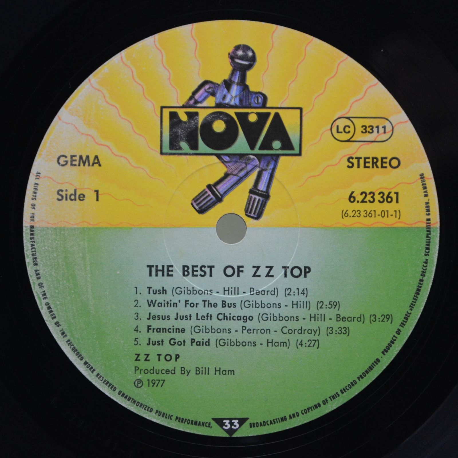 ZZ Top — The Best Of ZZ Top, 1977