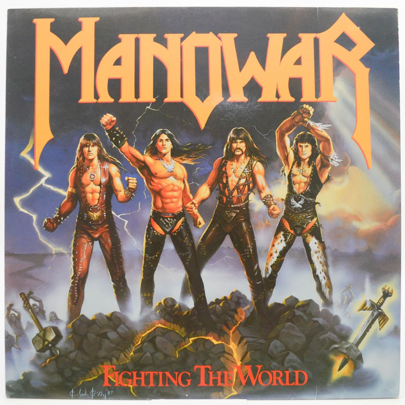 Manowar — Fighting The World, 1987