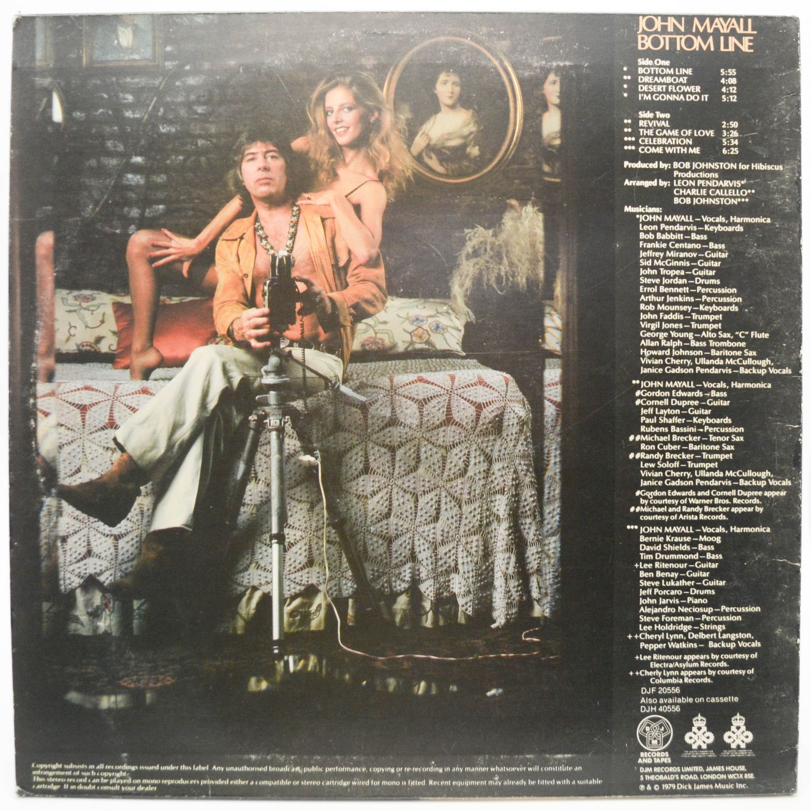 John Mayall — Bottom Line (UK), 1979