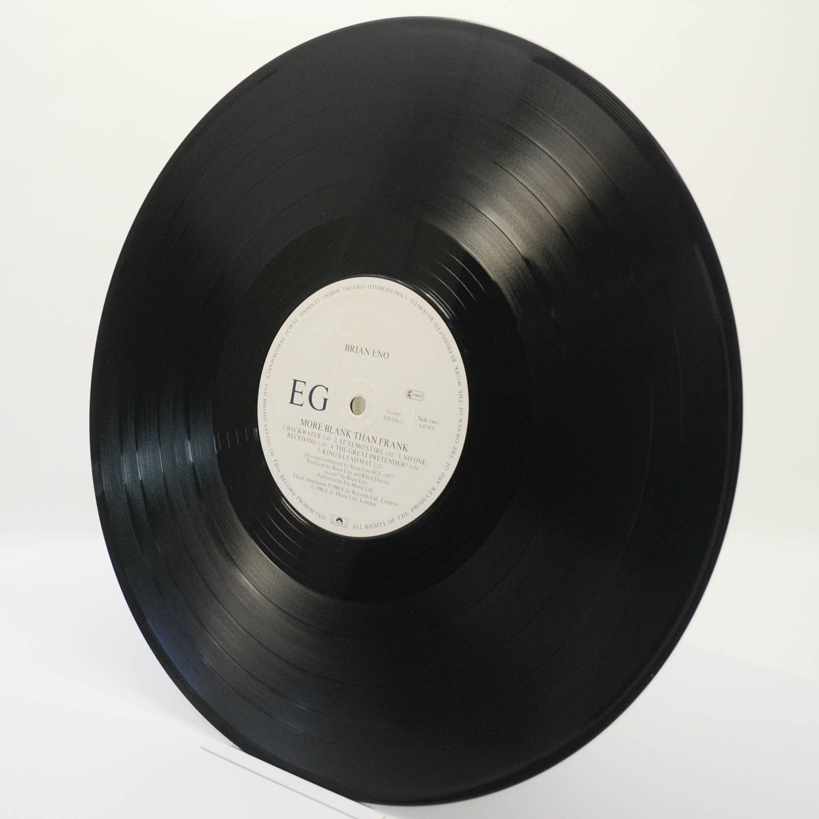 Eno — More Blank Than Frank, 1986