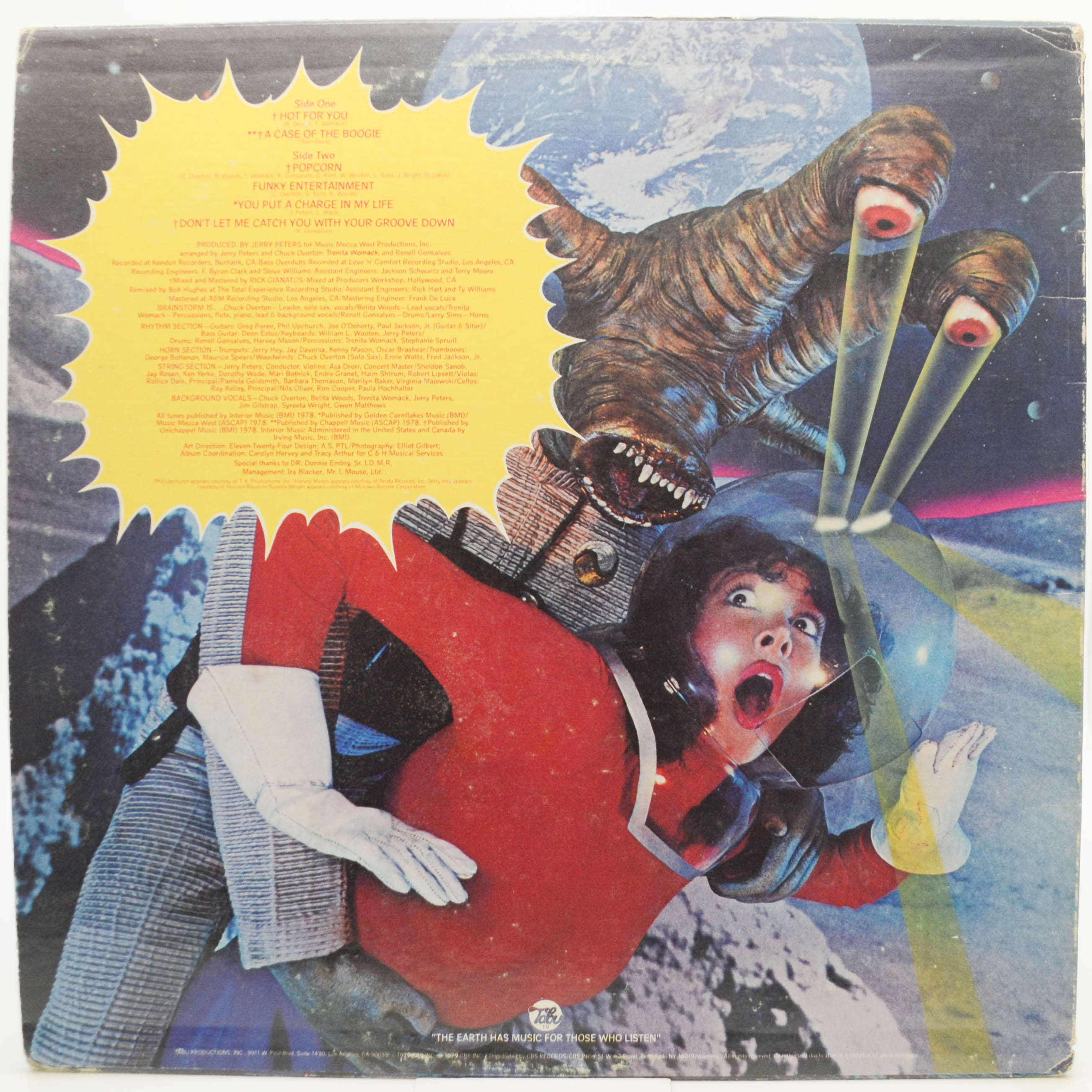 Brainstorm — Funky Entertainment (1-st, USA), 1979
