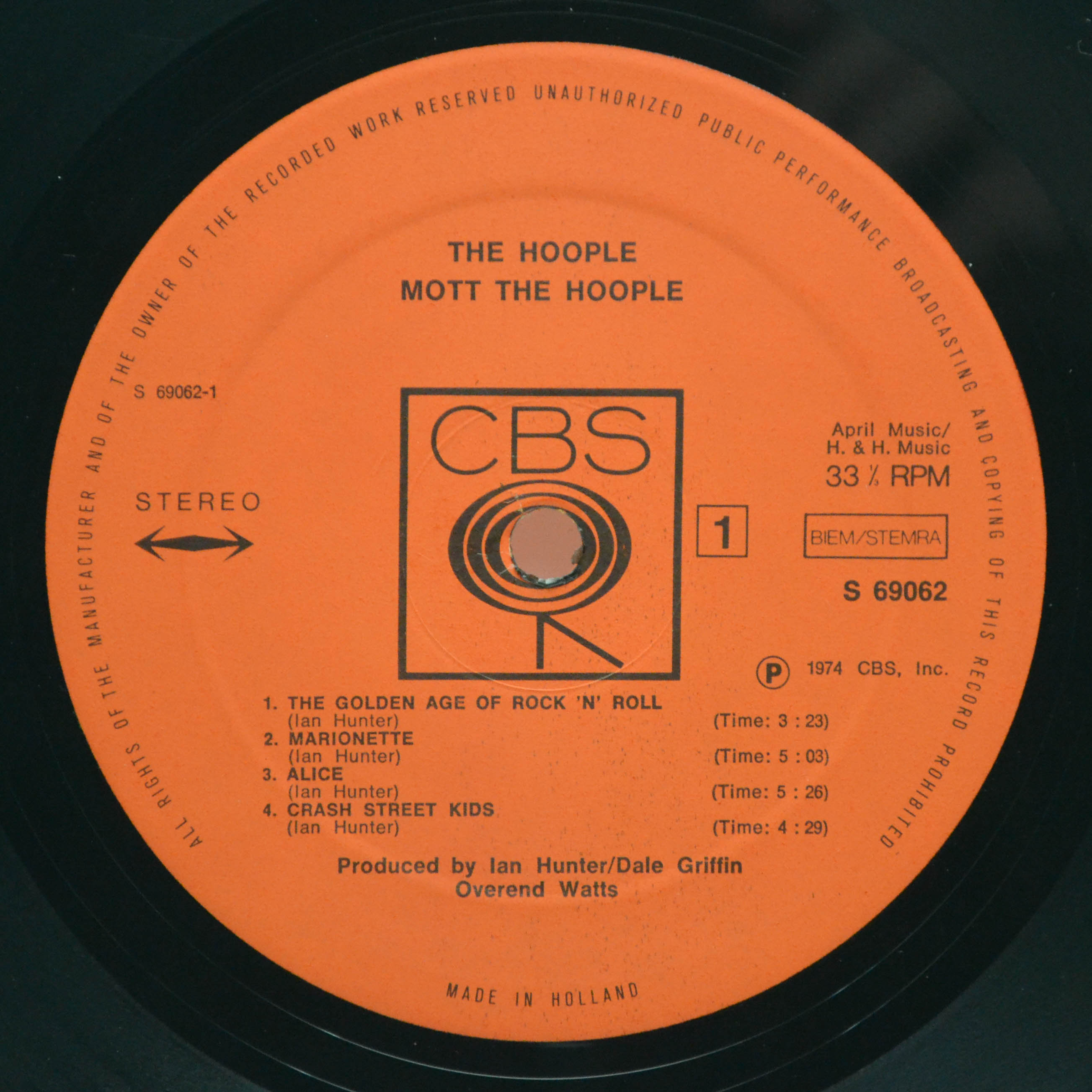 Mott The Hoople — The Hoople, 1974