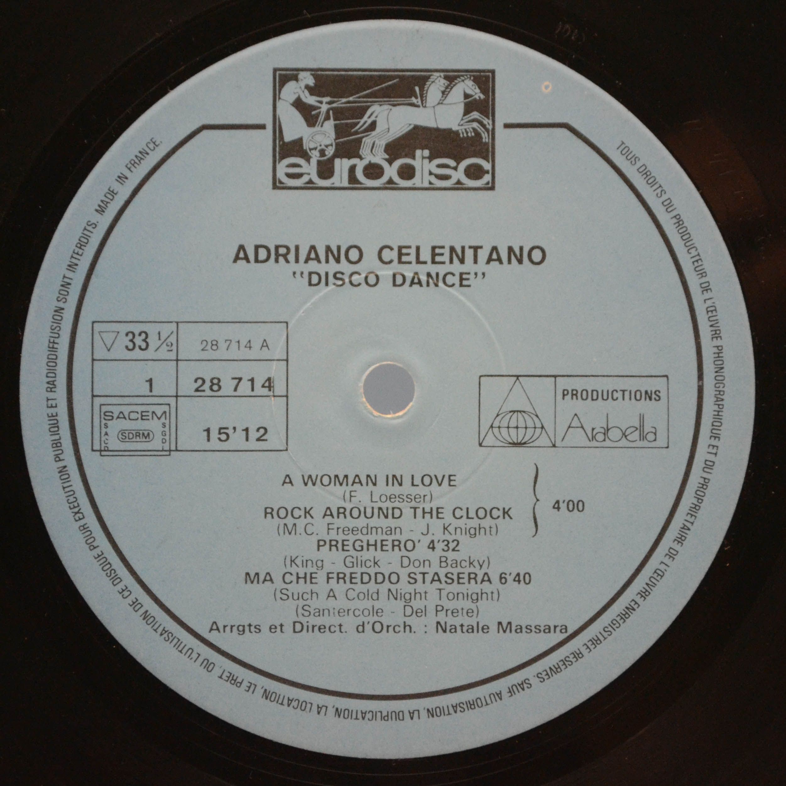 Adriano Celentano — Disco Dance, 1977