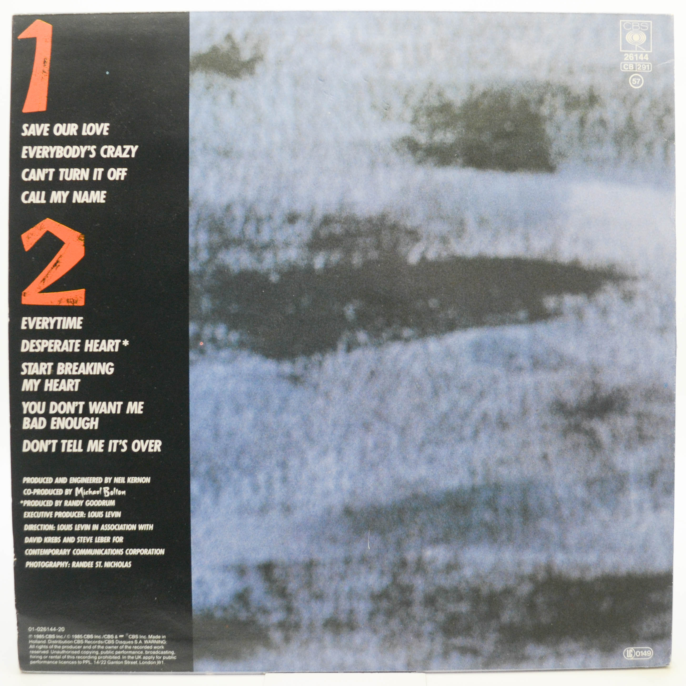 Michael Bolton — Everybody's Crazy, 1985