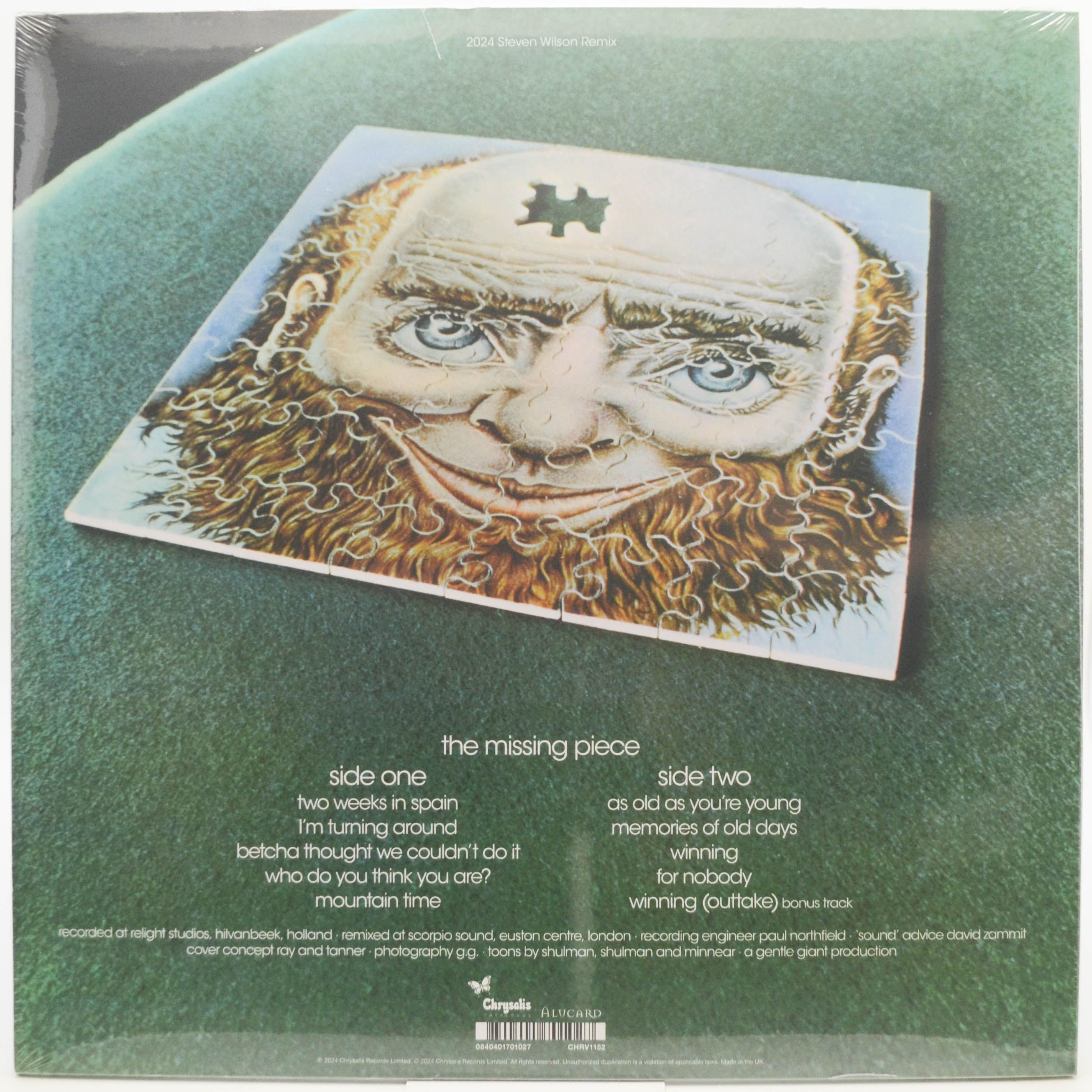 Gentle Giant — The Missing Piece (UK), 1977