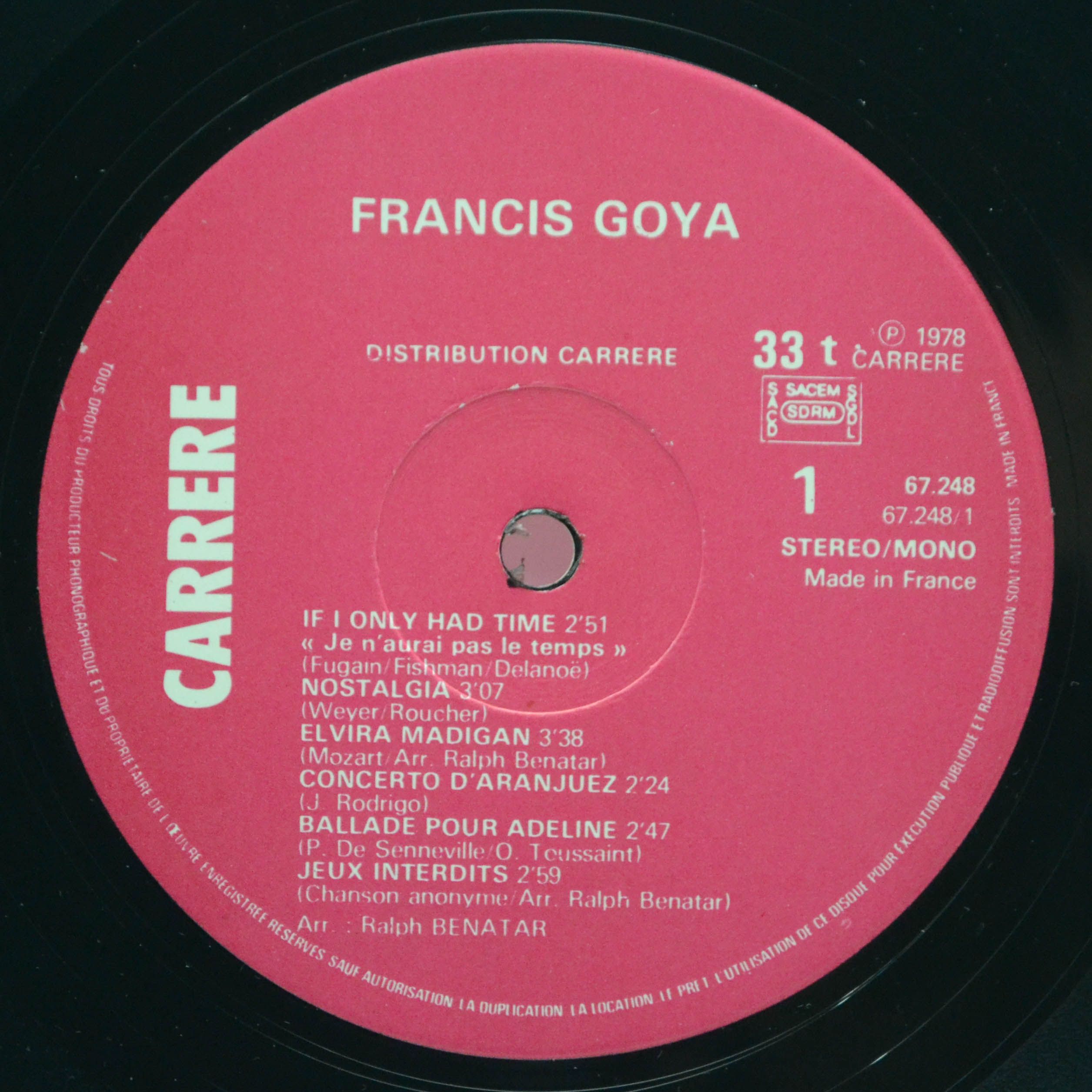 Francis Goya — Argentina, 1978