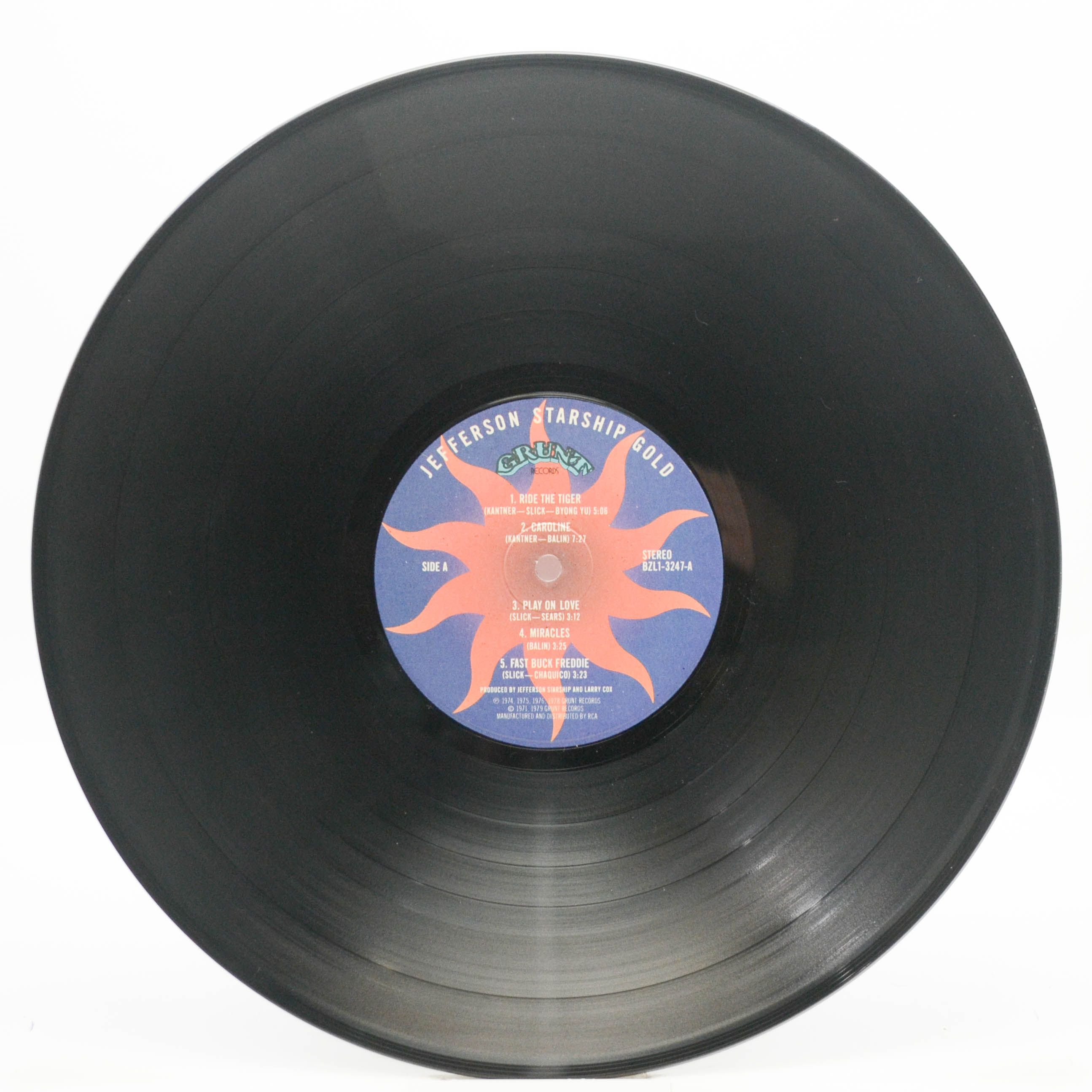 Jefferson Starship — Gold (LP+7", USA), 1979