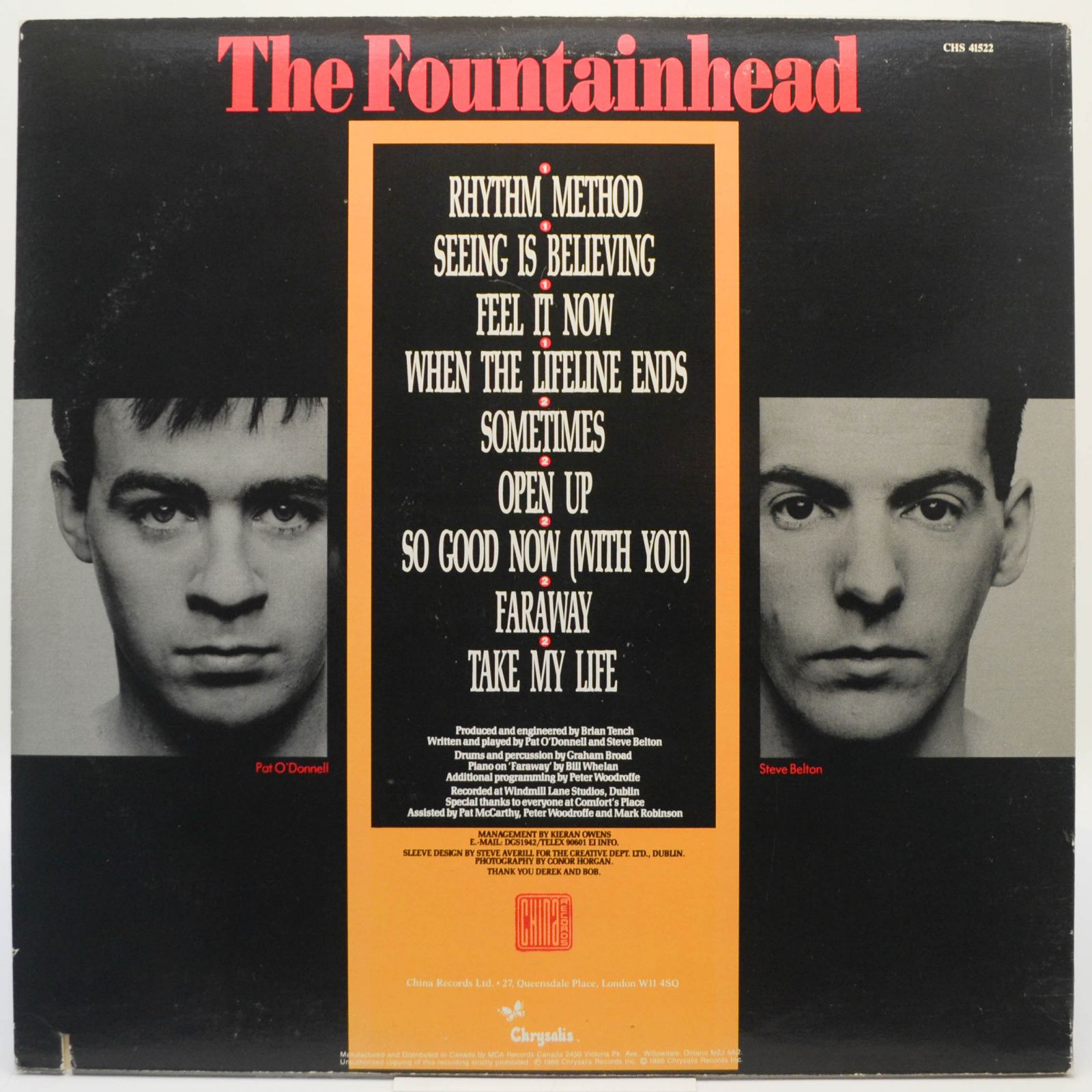 Fountainhead — The Burning Touch, 1986