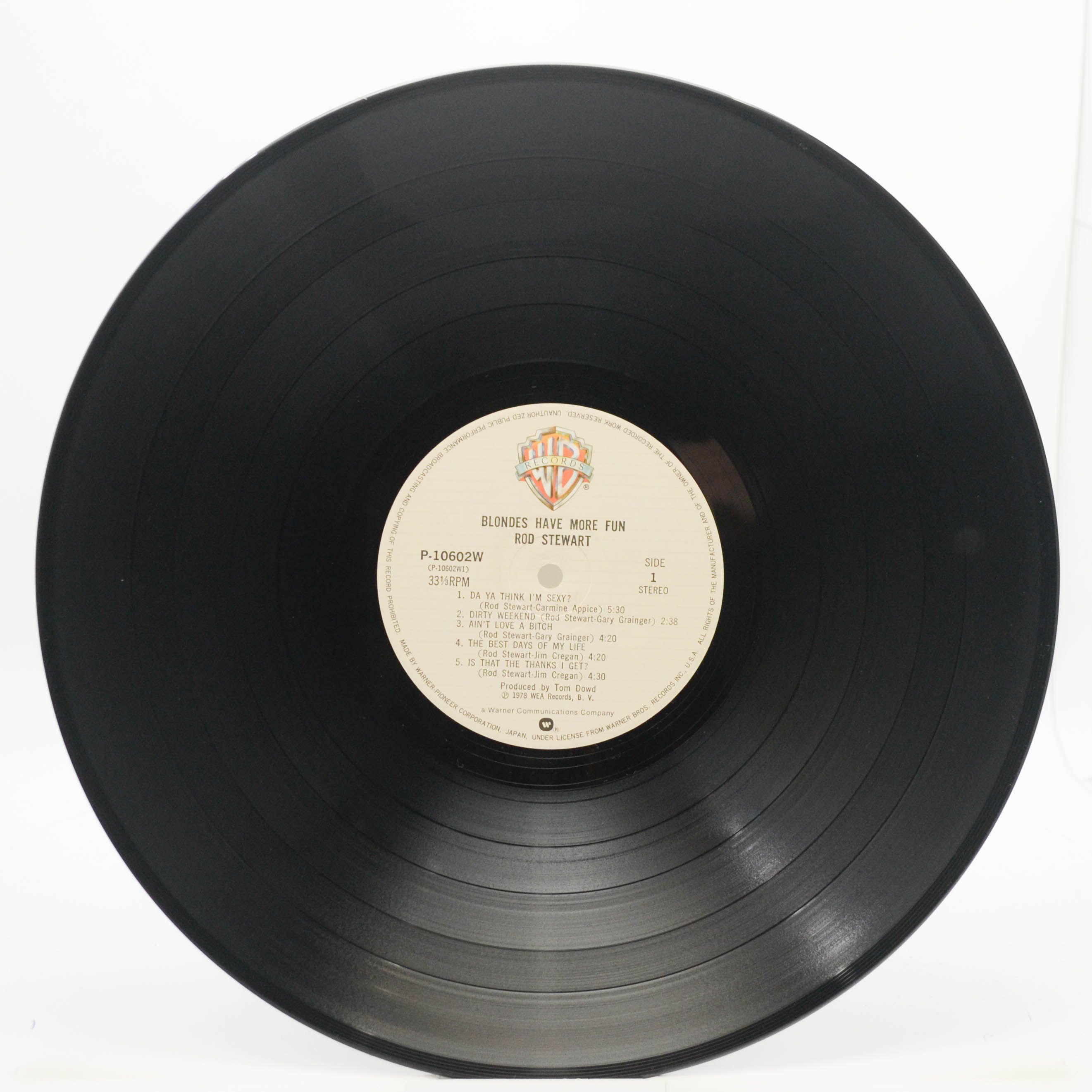 Rod Stewart — Blondes Have More Fun, 1978