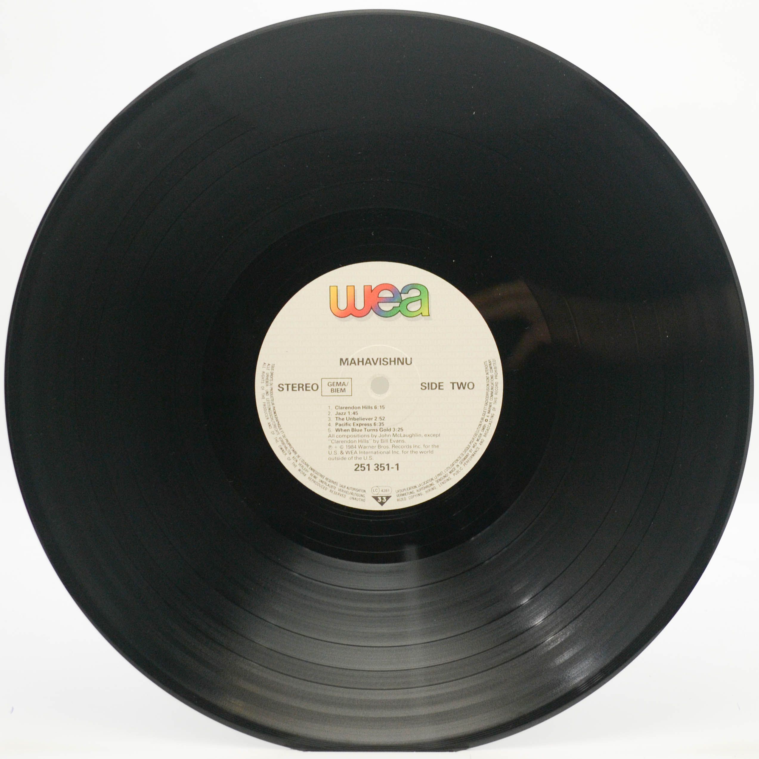 Mahavishnu — Mahavishnu, 1984