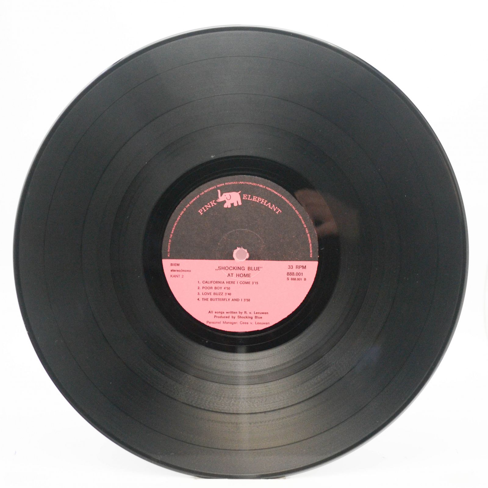 Shocking Blue — At Home (1-st, Holland), 1969