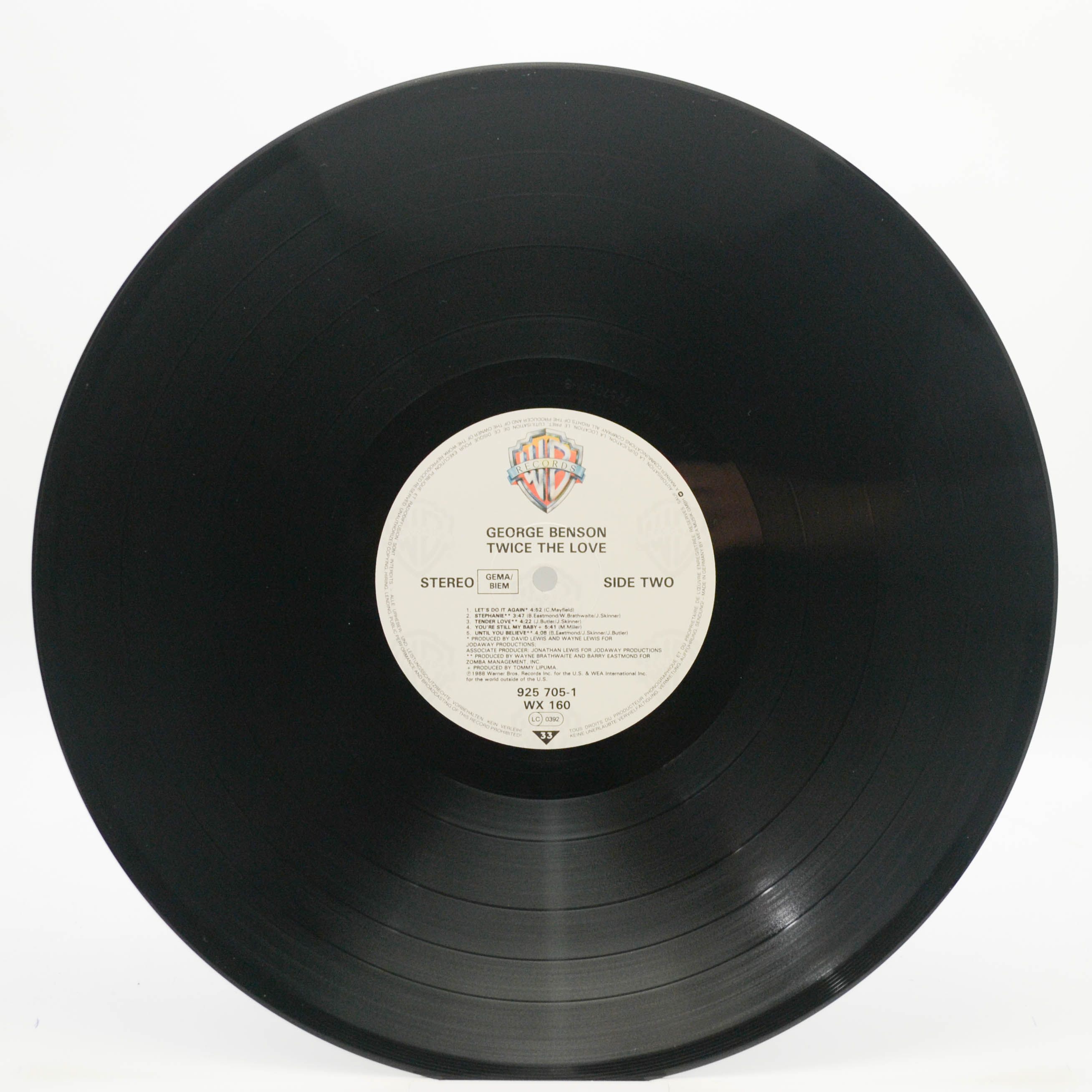 George Benson — Twice The Love, 1988