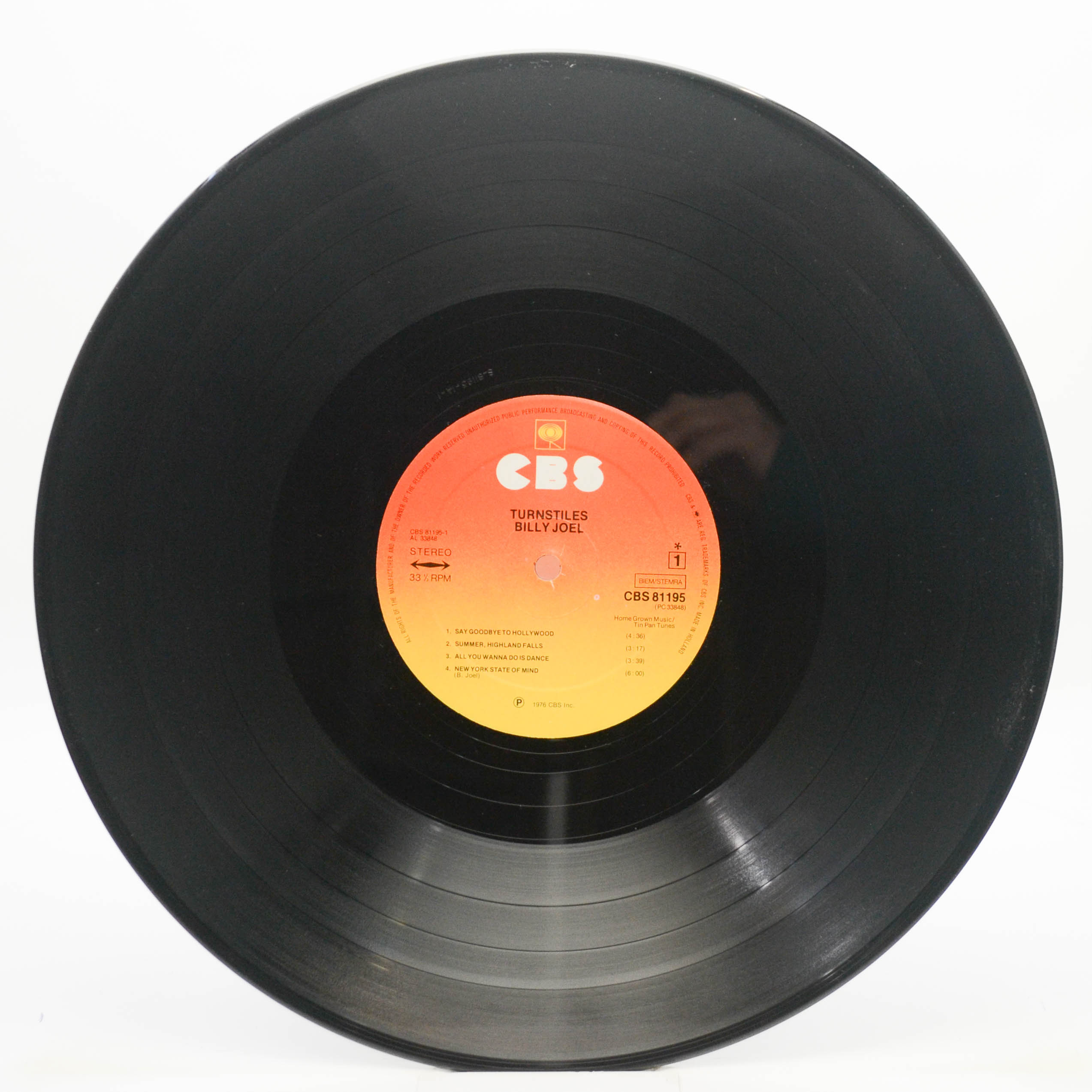 Billy Joel — Turnstiles, 1976