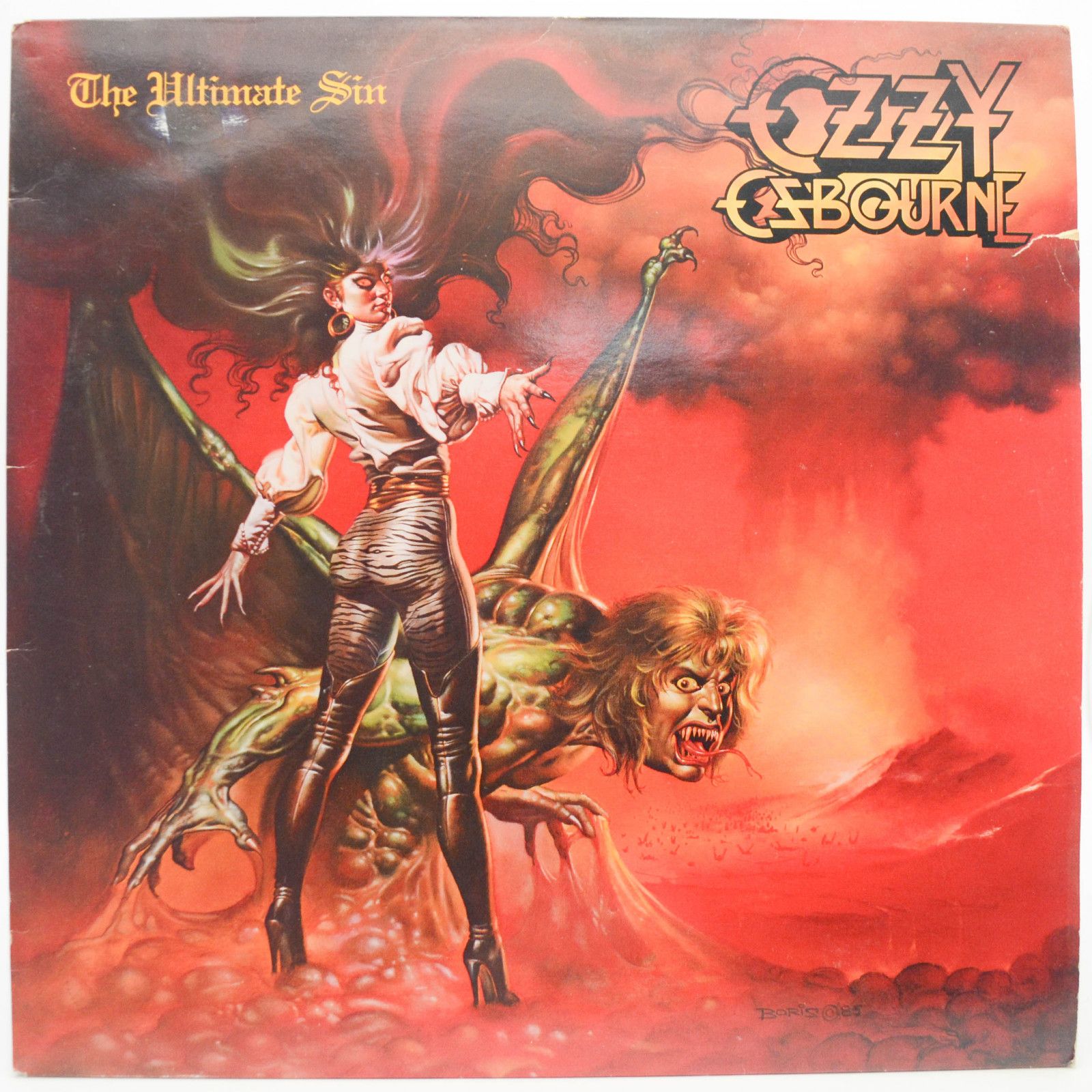 Ozzy Osbourne — The Ultimate Sin (UK), 1986
