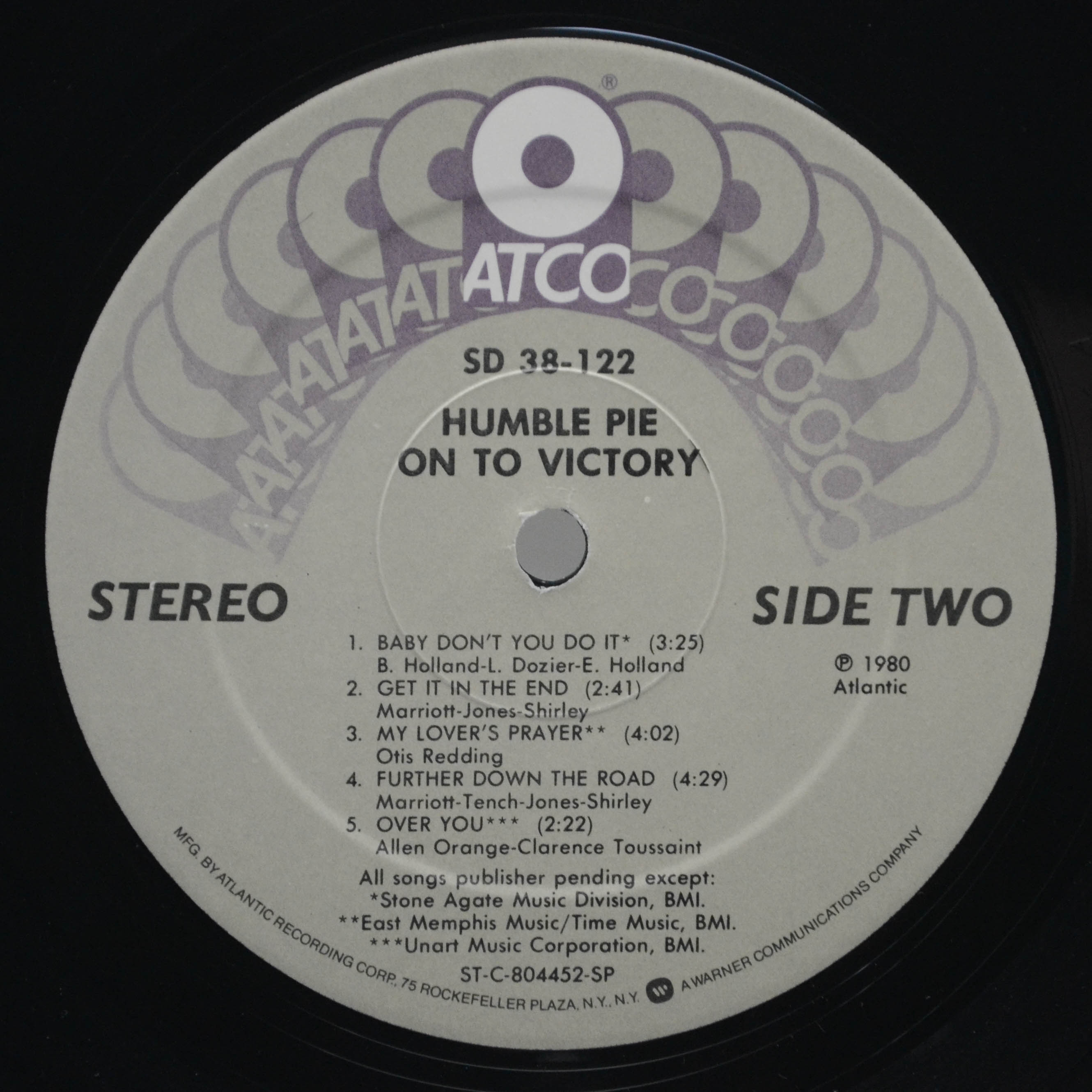 Humble Pie — On To Victory (USA), 1980