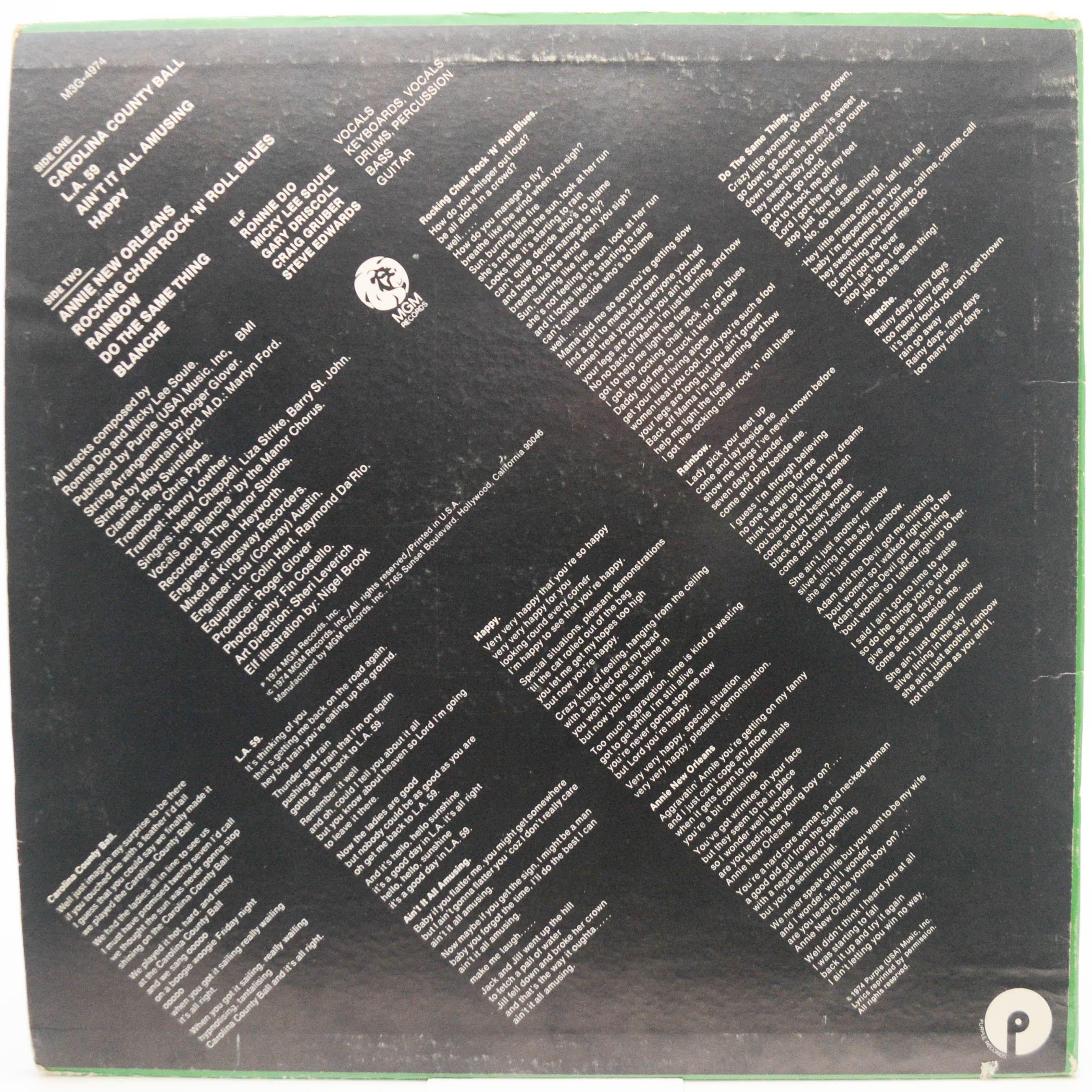 ELF — L.A./59 (USA), 1974