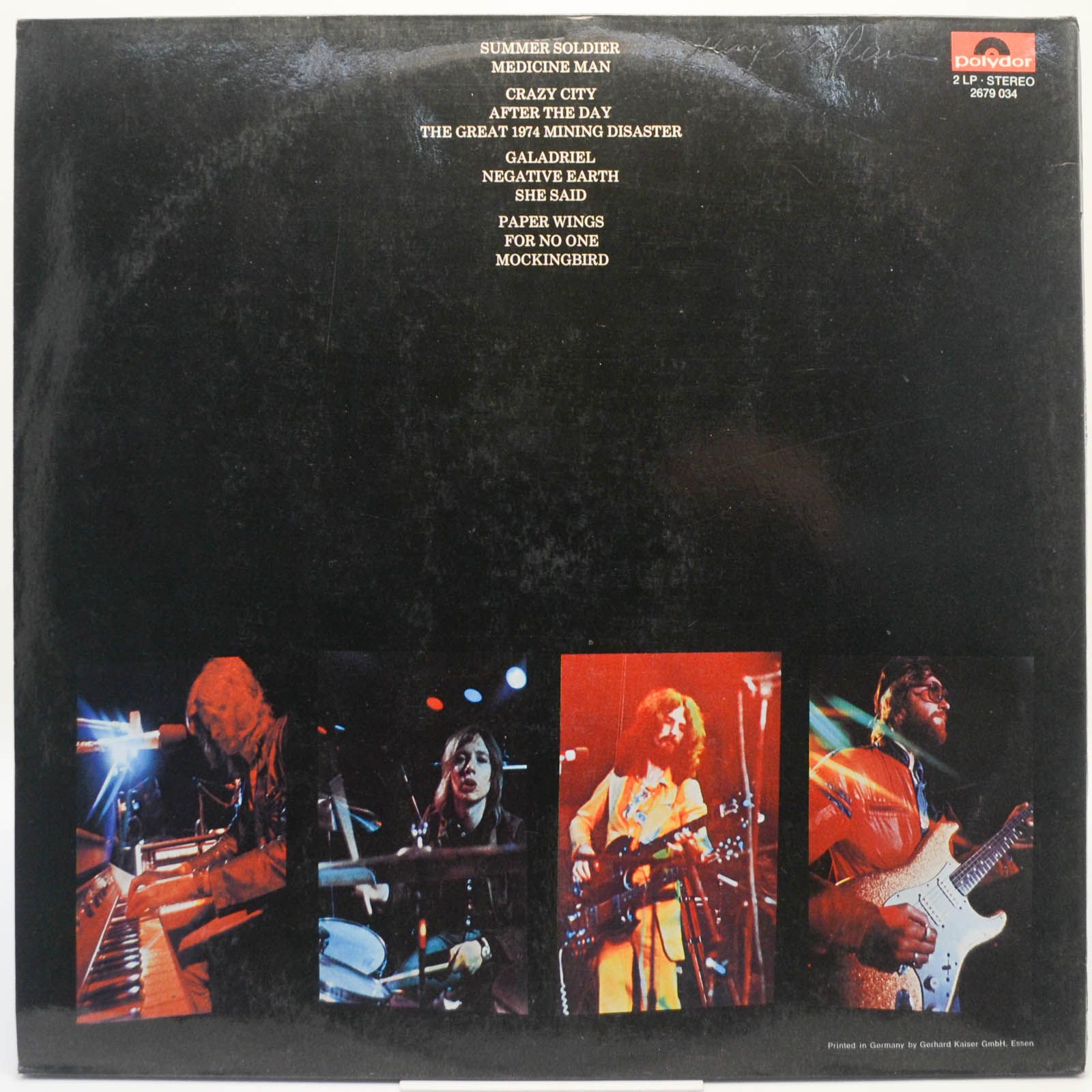 Barclay James Harvest — Live (2LP), 1974